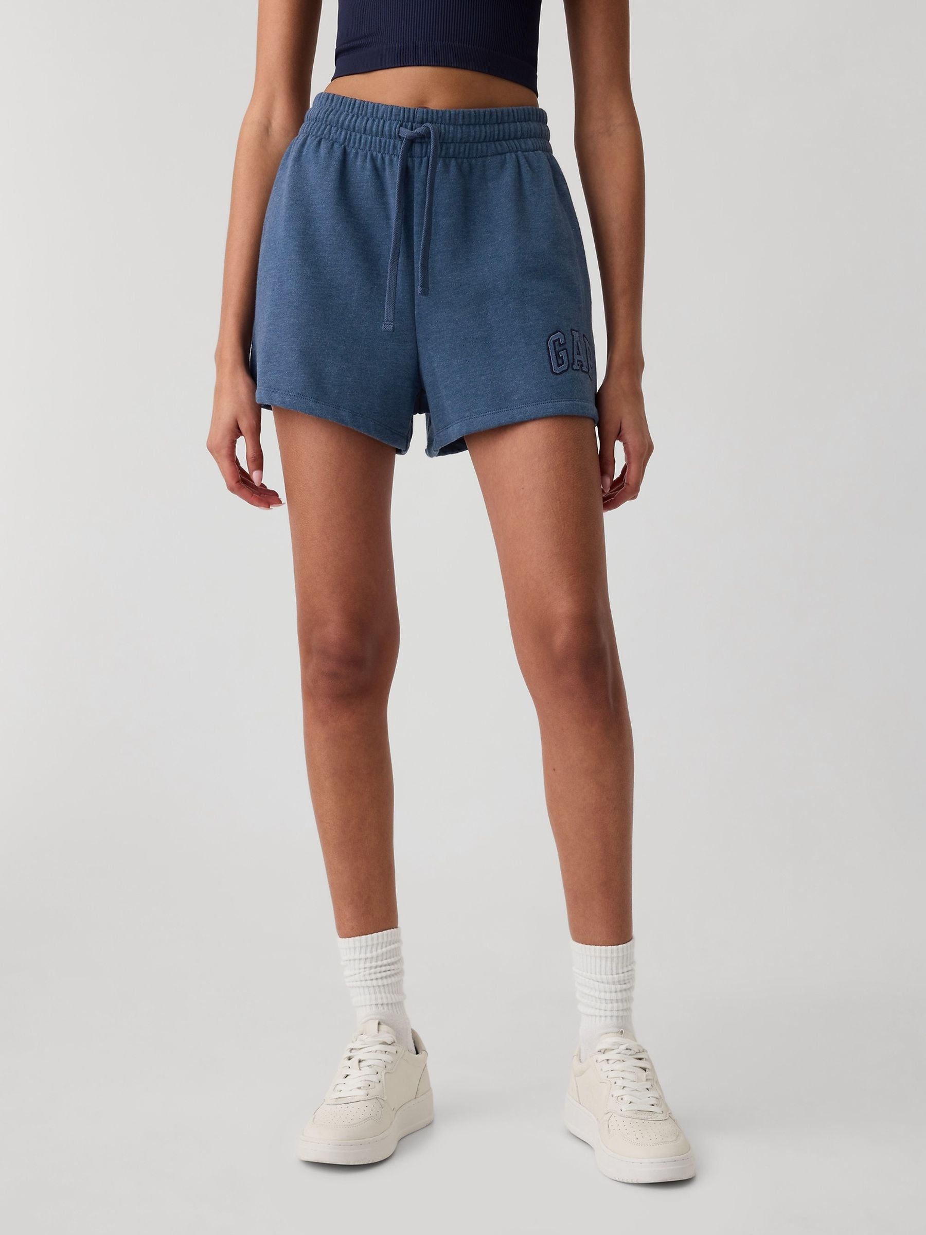 Blue Logo Pull On Shorts - Image 1 of 5