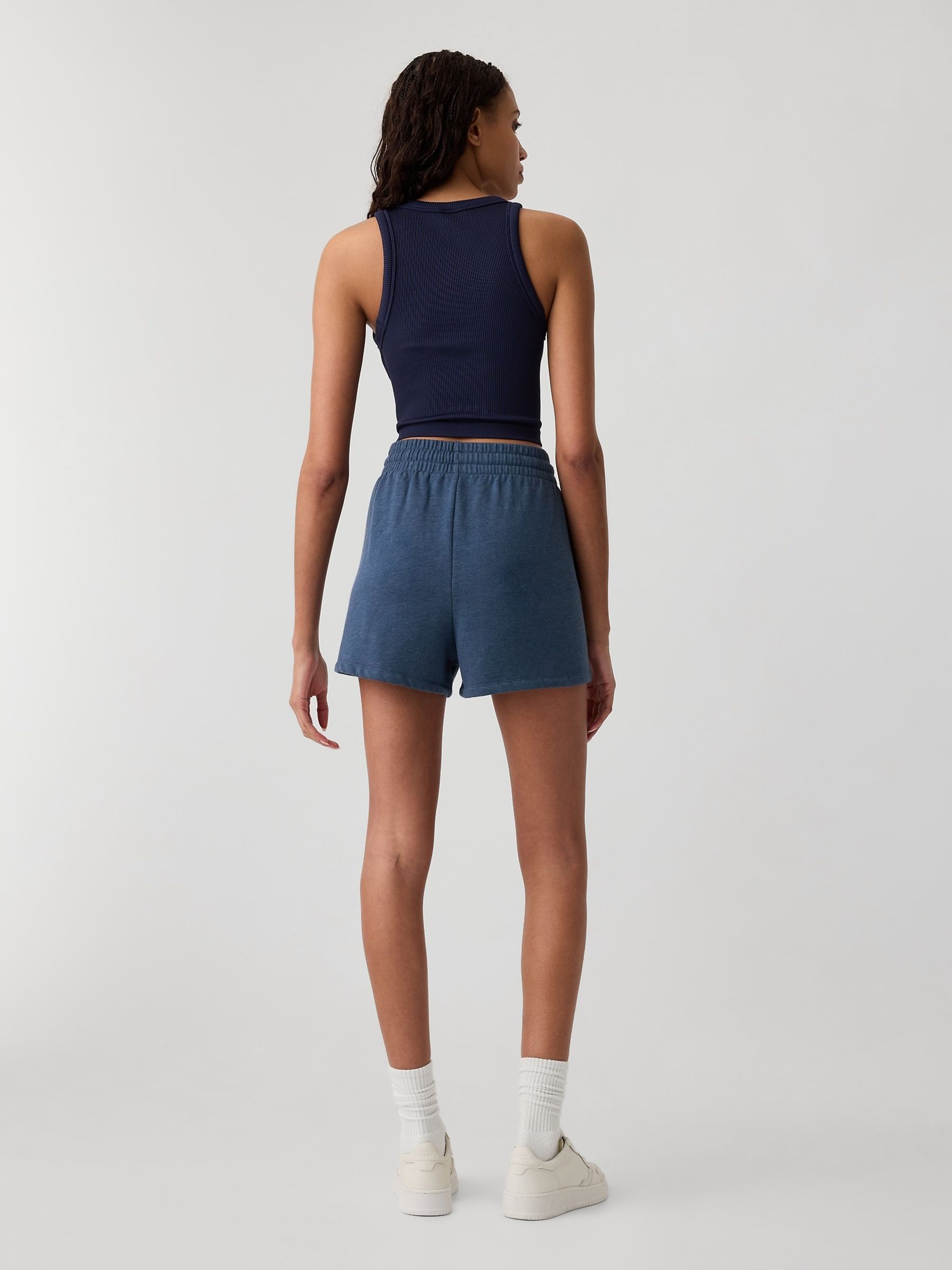 Blue Logo Pull On Shorts - Image 2 of 5
