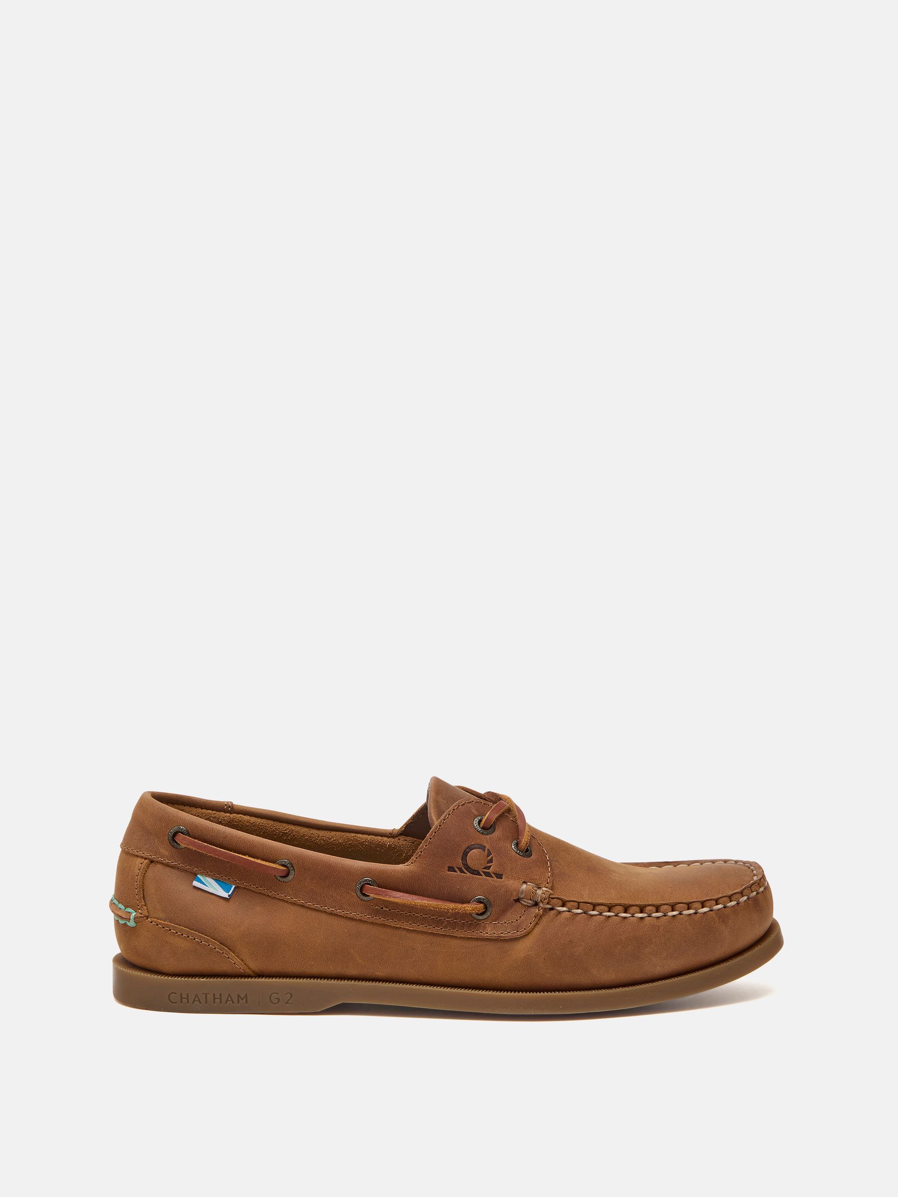 Chatham Brown Deck II G2 Boat Shoes - Image 1 of 3 Chatham Brown Deck II G2 Boat Shoes - Image 1 of 3