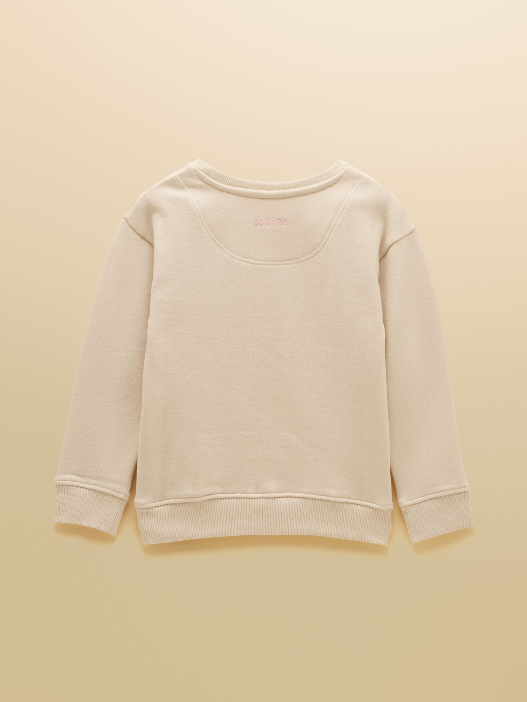 Oatmeal Girls' Embroidered Sweatshirt - Image 2 of 5