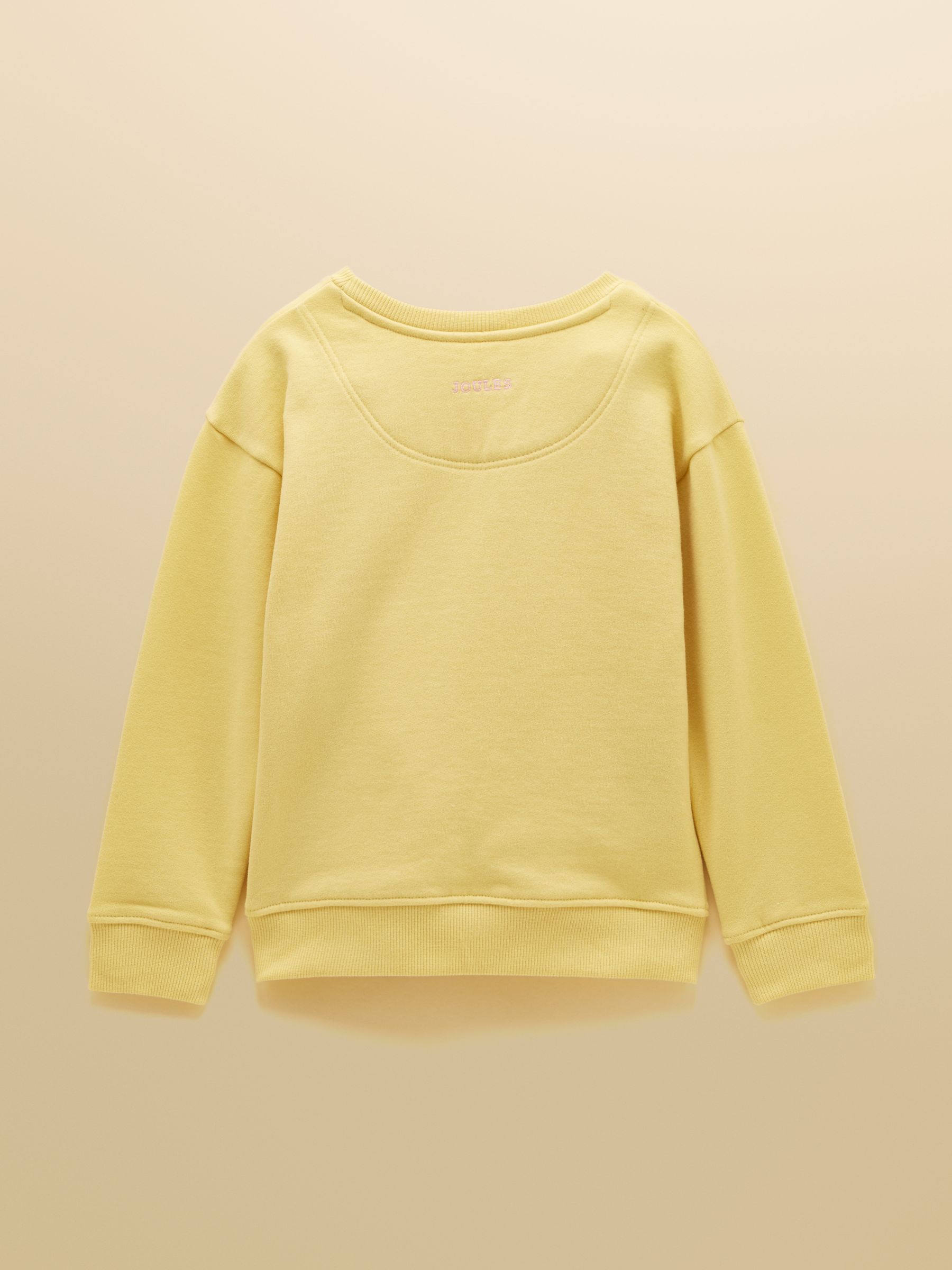 Yellow Bunny Girls' Embroidered Sweatshirt - Image 2 of 5