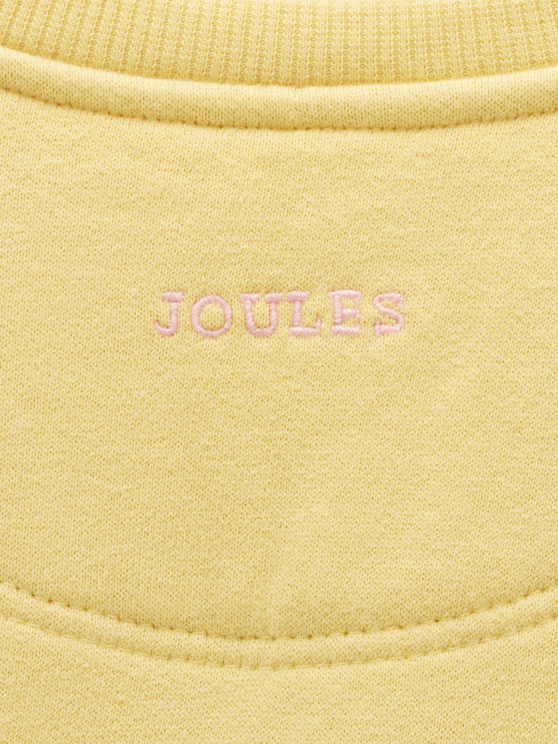 Yellow Bunny Girls' Embroidered Sweatshirt - Image 5 of 5