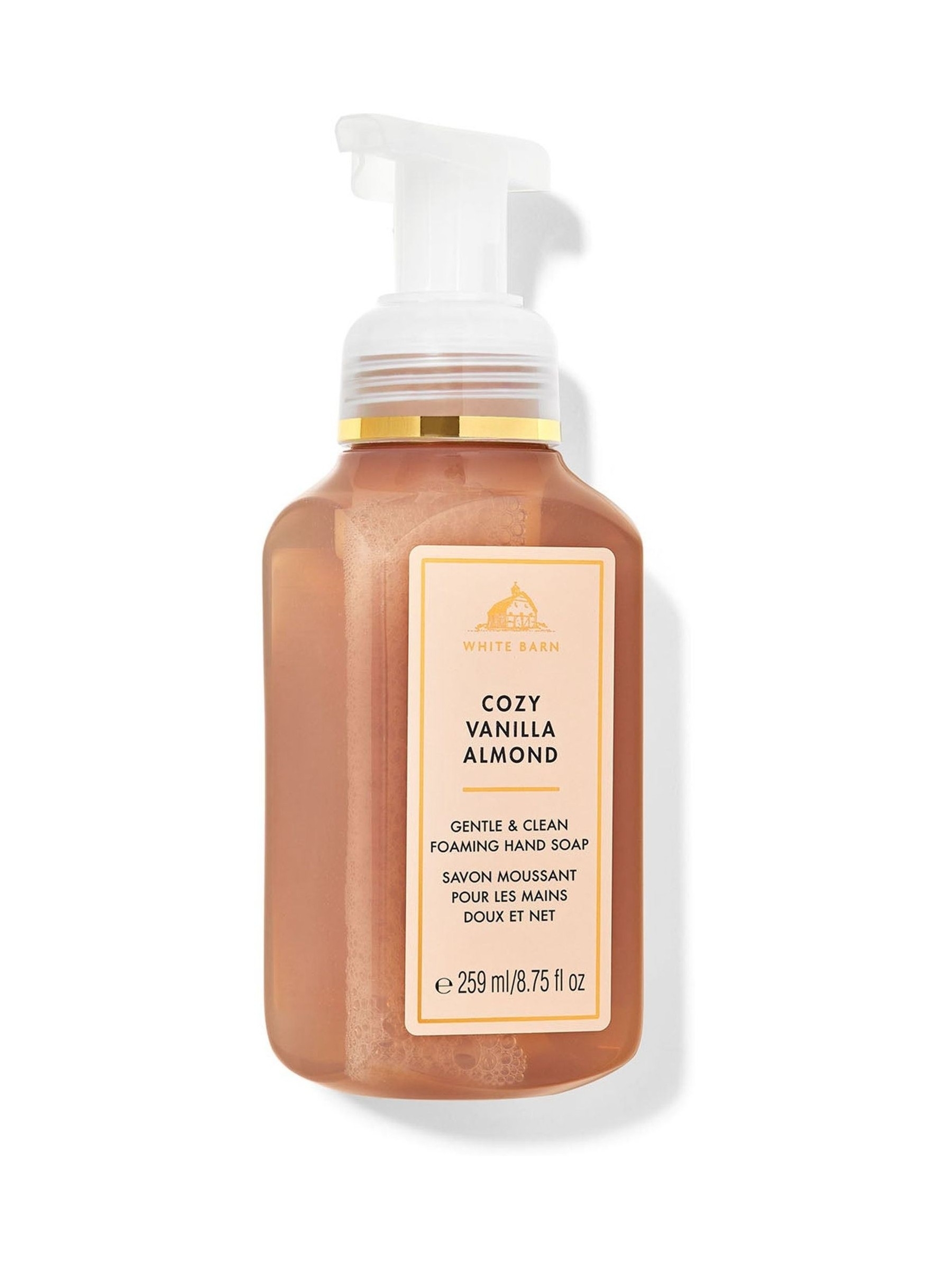 Cozy Vanilla Almond Gentle & Clean Foaming Hand Soap 259ml - Image 1 of 2