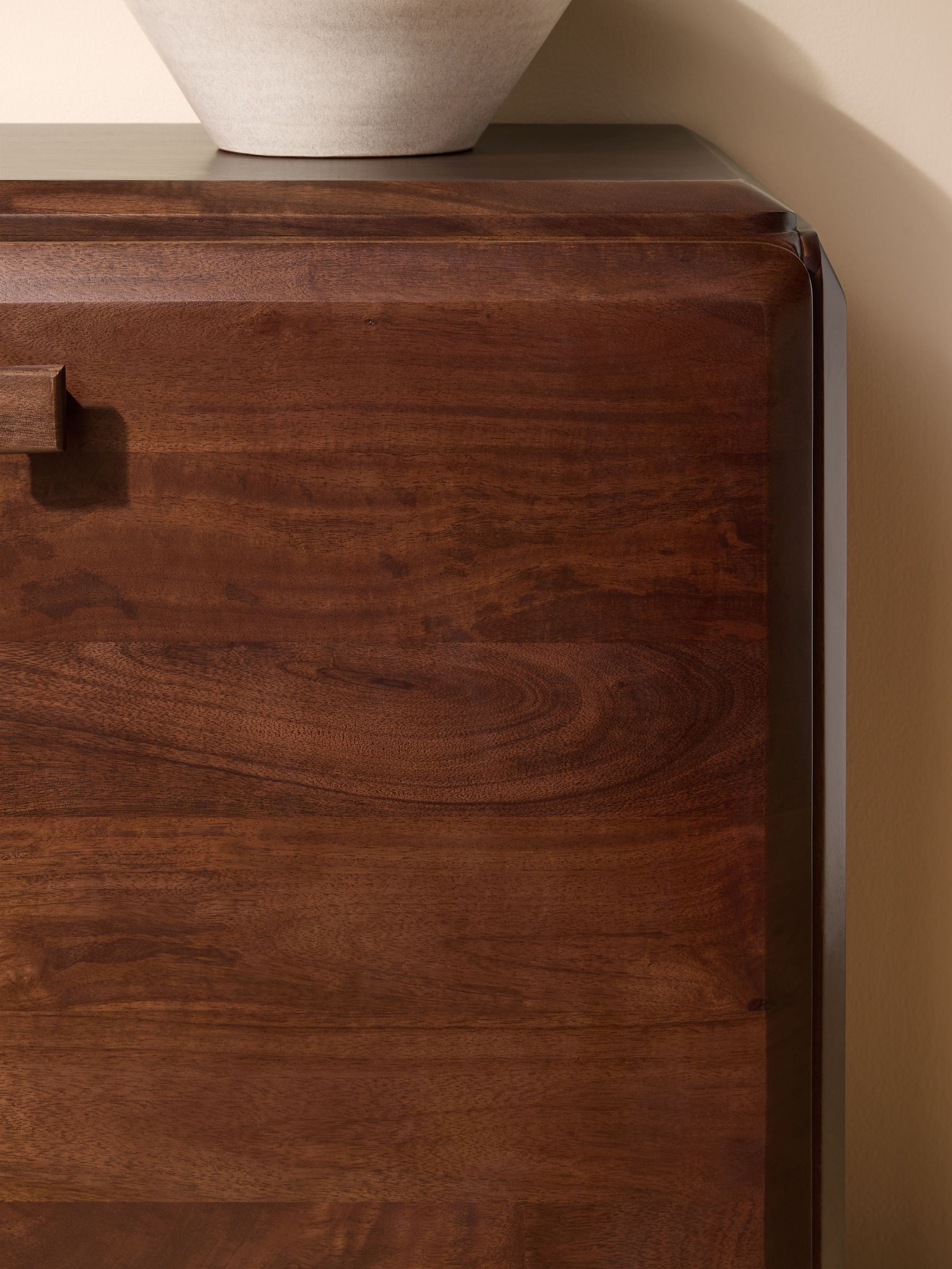 Payton Large Sideboard in Dark Mango Wood - Image 5 of 5 Payton Large Sideboard in Dark Mango Wood - Image 5 of 5