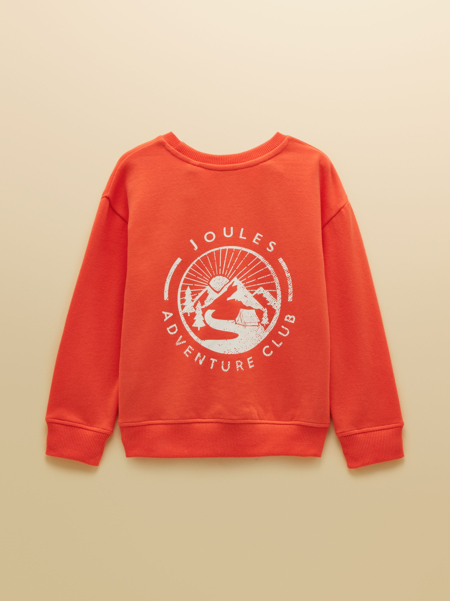 Orange Boys' Back Print Crew Neck Sweatshirt - Image 2 of 4