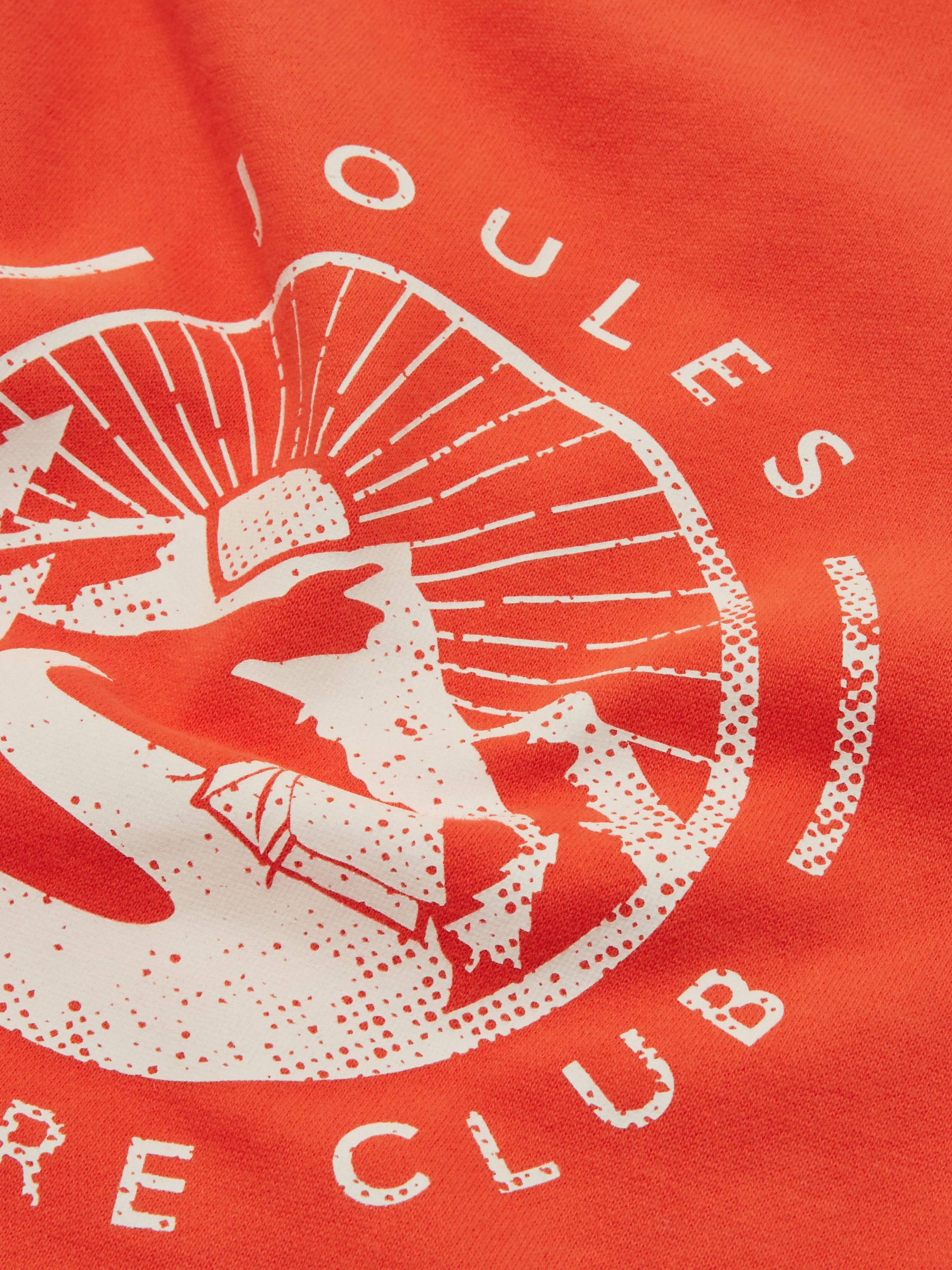 Orange Boys' Back Print Crew Neck Sweatshirt - Image 4 of 4