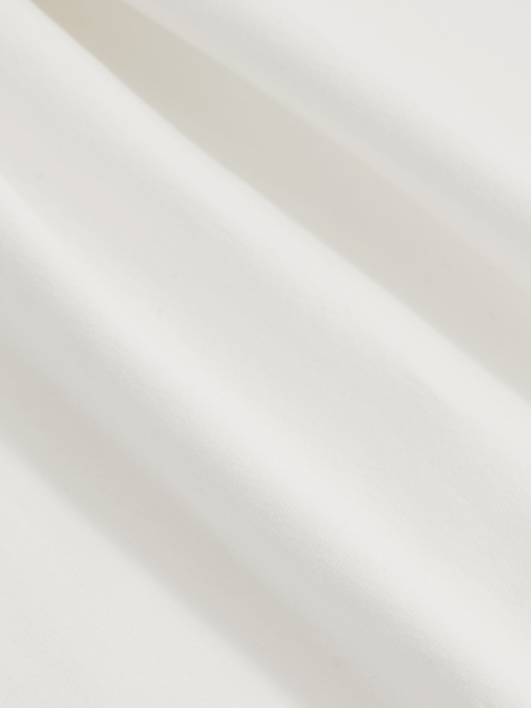 Stretch-Cotton Crew-Neck T-Shirt in White - image 3
