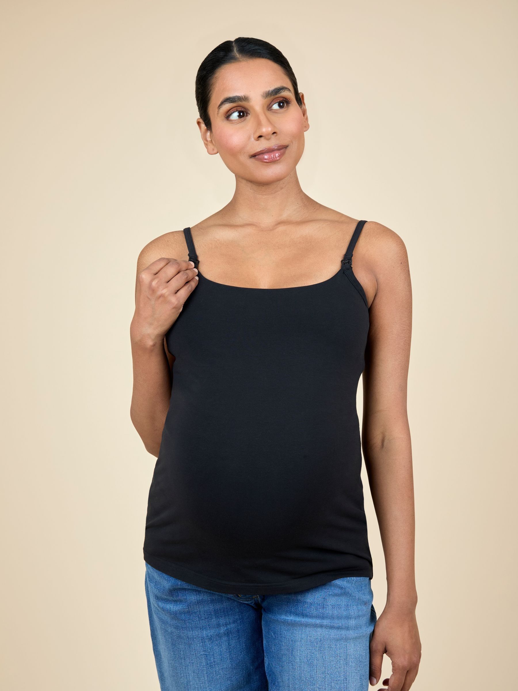 White 2-Pack Maternity & Nursing Vest Tops - Image 11 of 15