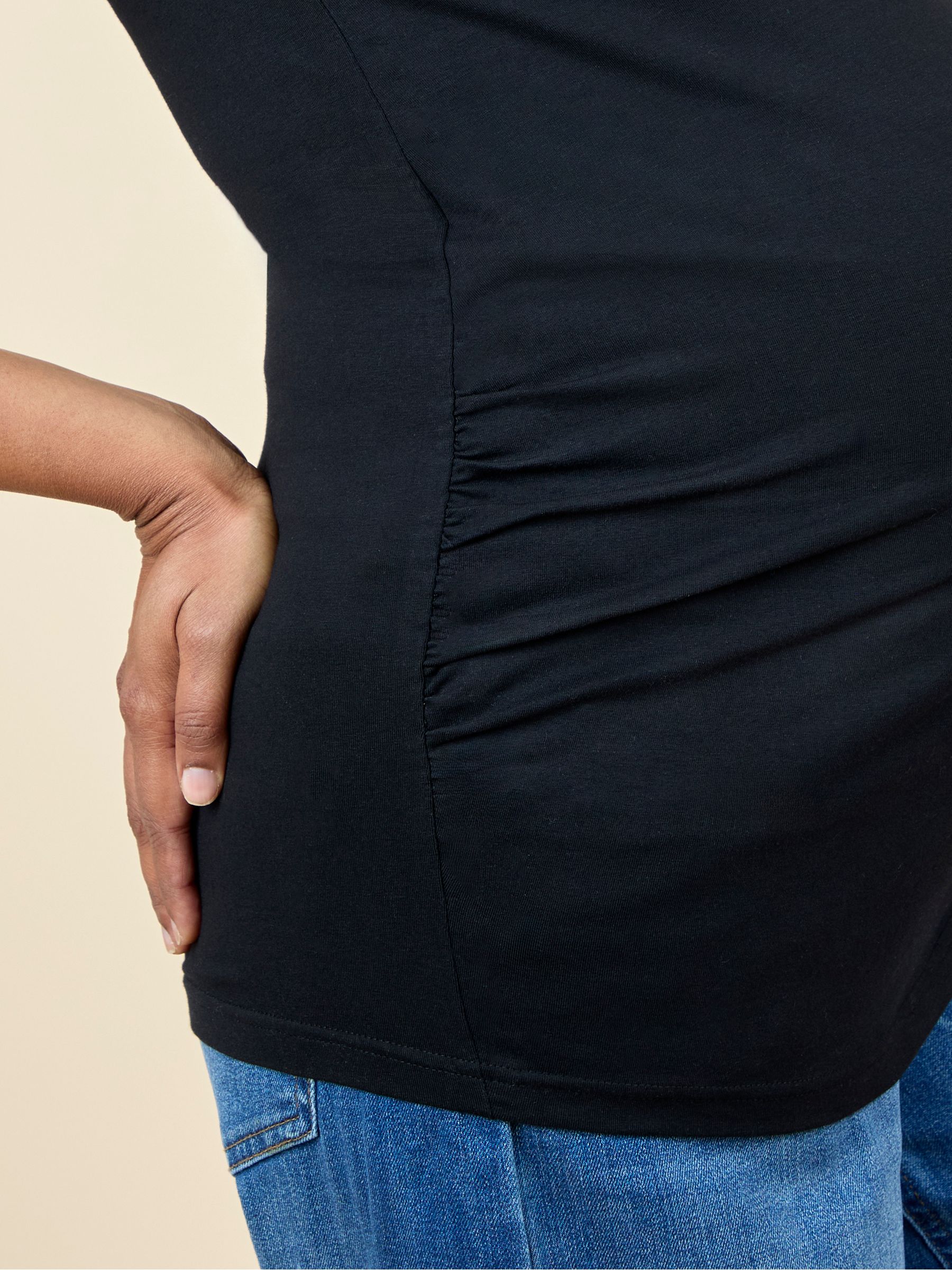 Black 2-Pack Maternity Vests - Image 15 of 15