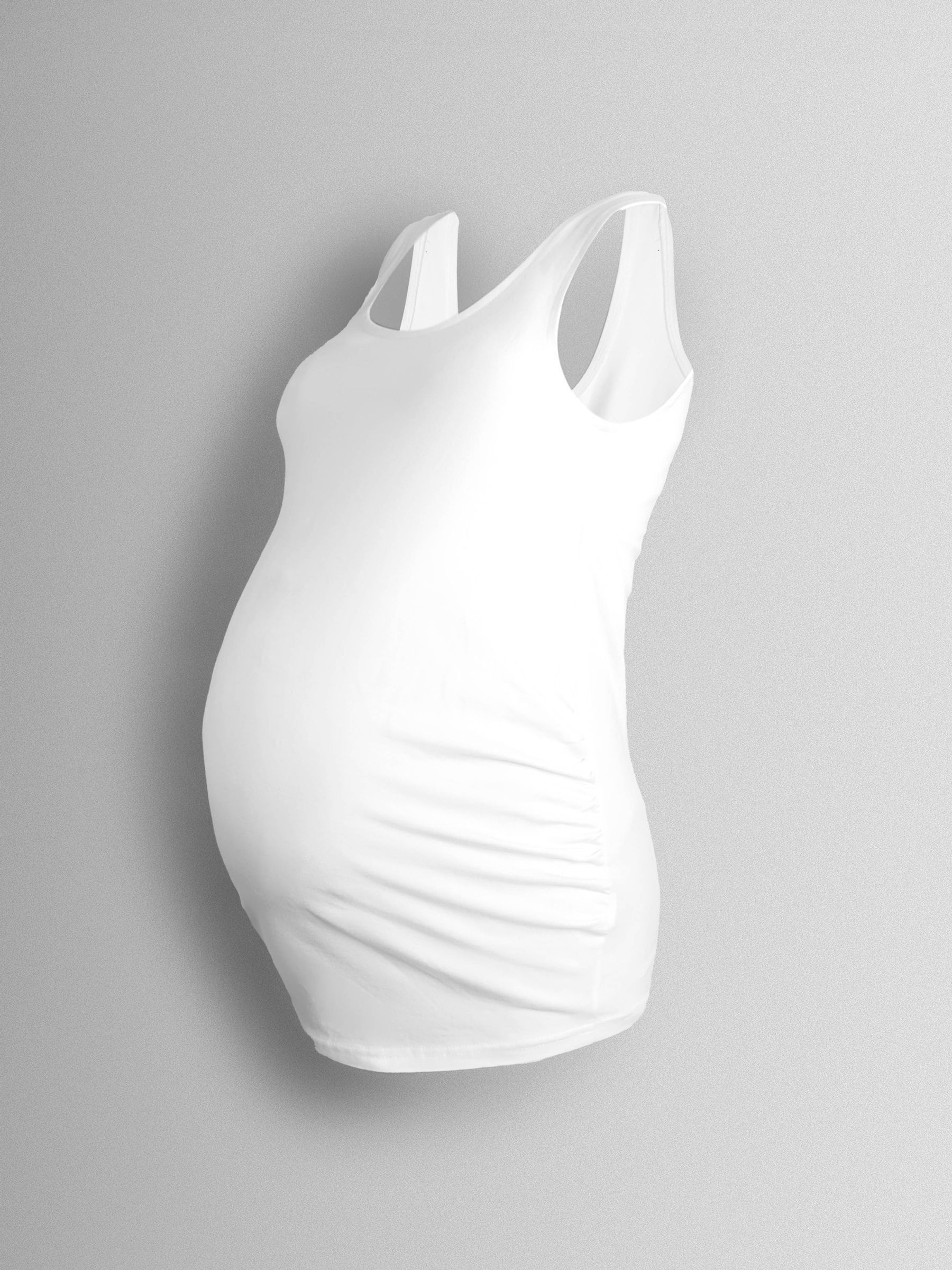 Black 2-Pack Maternity Vests - Image 2 of 15