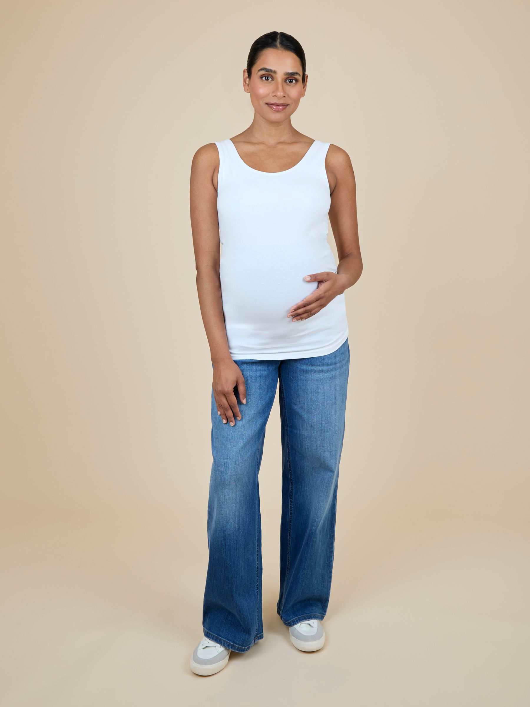 Black 2-Pack Maternity Vests - Image 9 of 15