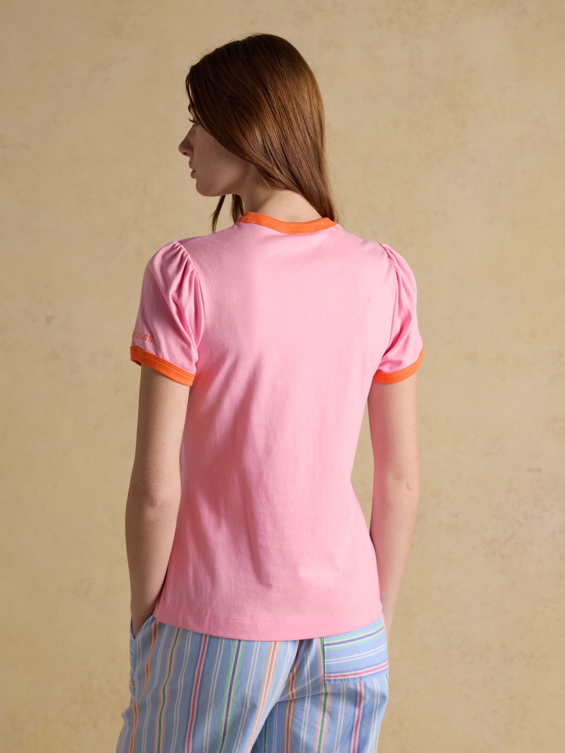 Erin Pink Short Sleeve Jersey T-Shirt - Image 3 of 7