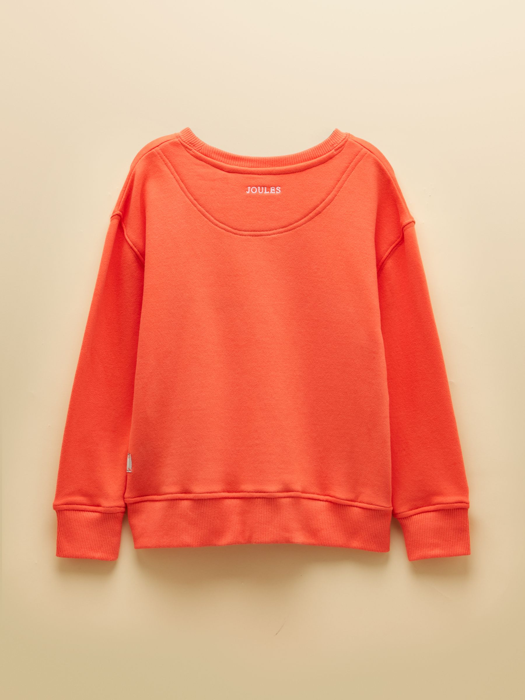 Kids' Sundaze Orange Slogan Crew Neck Sweatshirt - Image 4 of 7