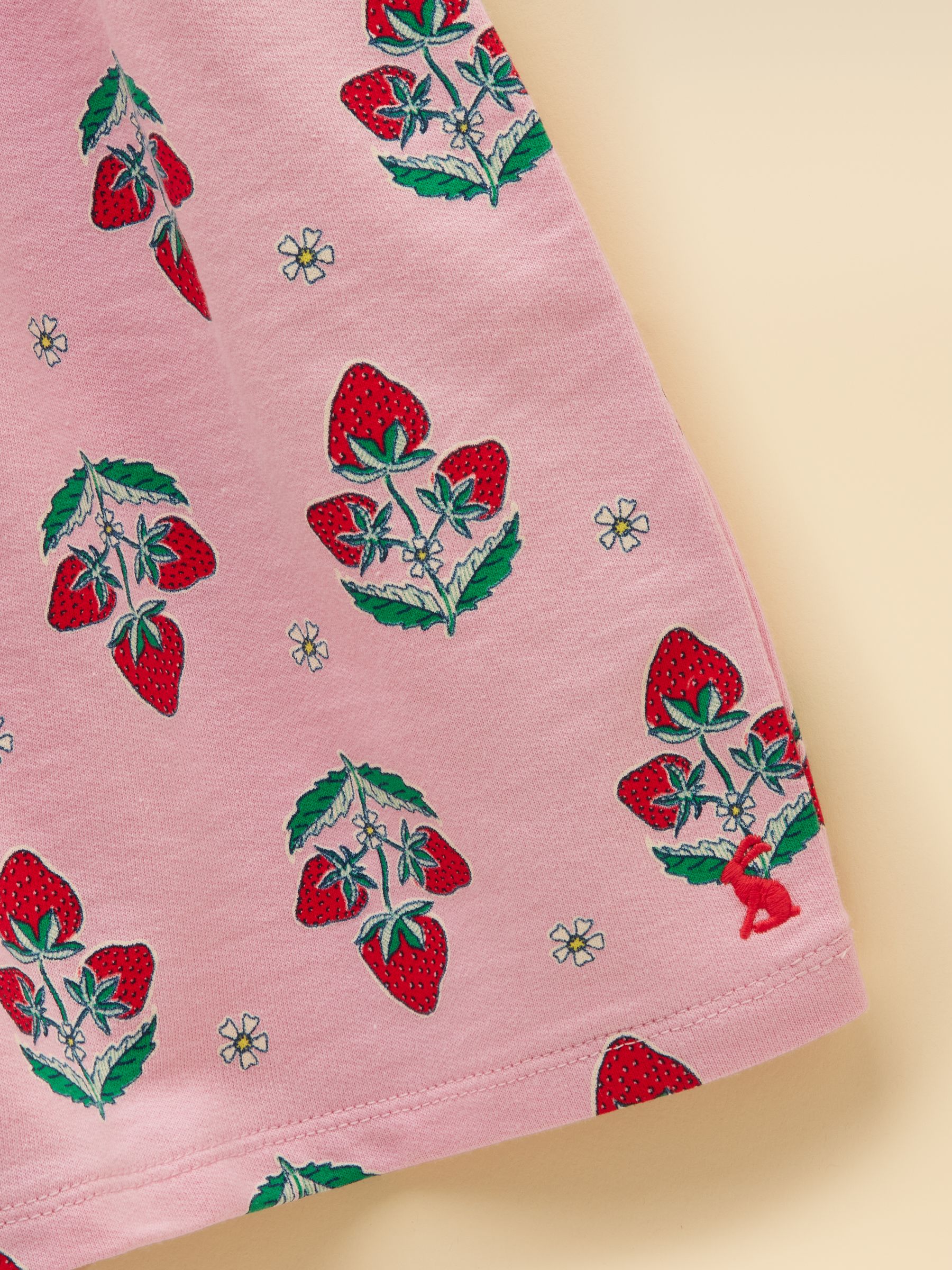 Girls' Emma Pink Short Sleeve Sweater Dress - Image 4 of 5