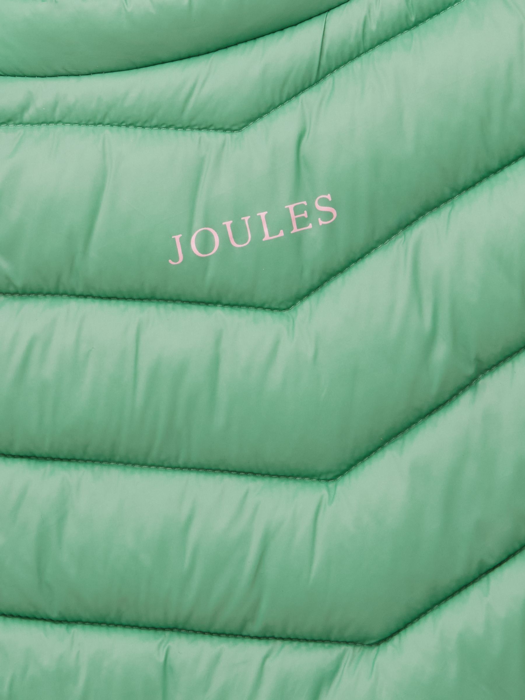 Girls' Crofton Green Showerproof Padded Gilet - Image 5 of 5