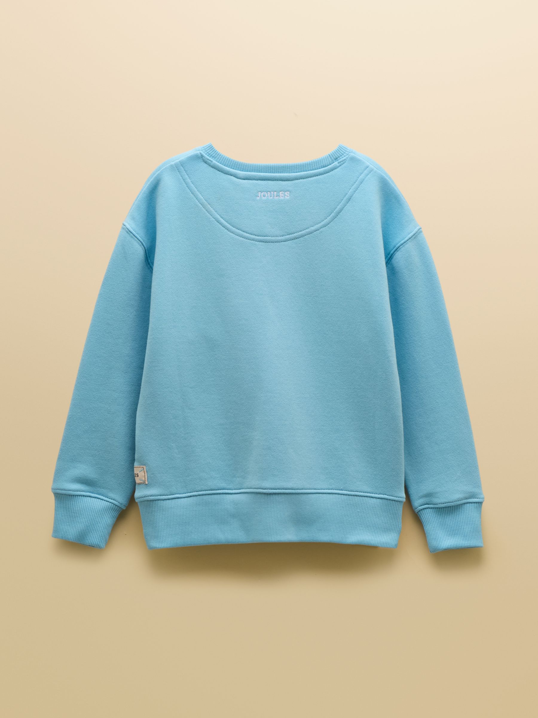 Kids' Sundaze Light Blue Slogan Crew Neck Sweatshirt - Image 2 of 4