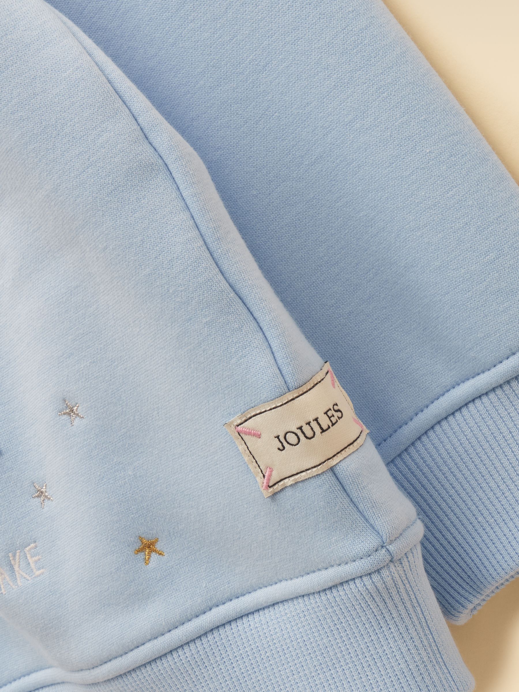 Kids' Mackenzie Blue Fairy Sweatshirt With Faux Faur Lining - Image 4 of 5