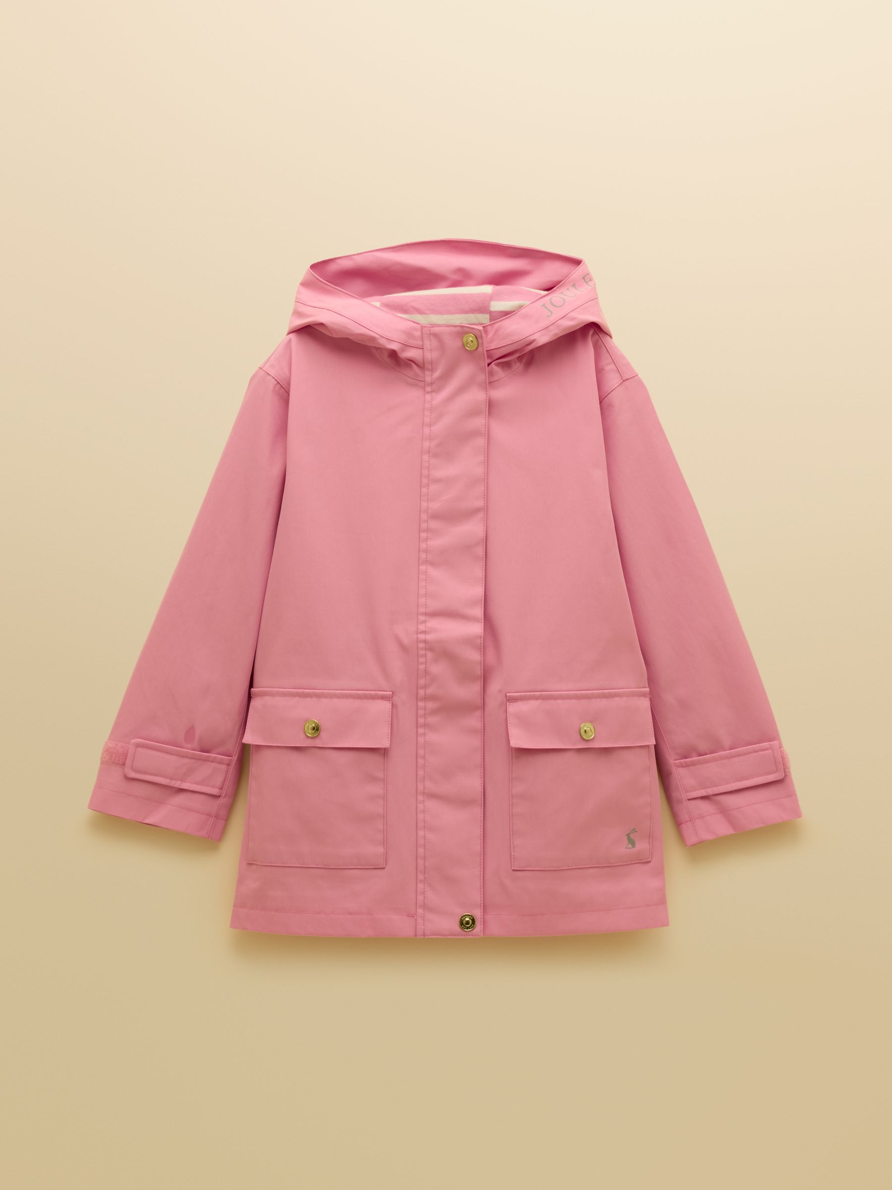 Kids' Port-Mini Pink Waterproof Raincoat With Hood - Image 1 of 4