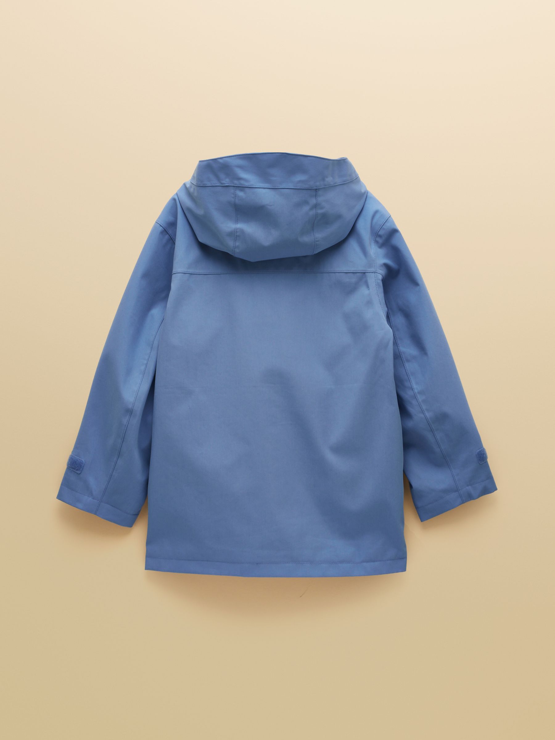Kids' Port-Mini Blue Waterproof Raincoat With Hood - Image 2 of 5
