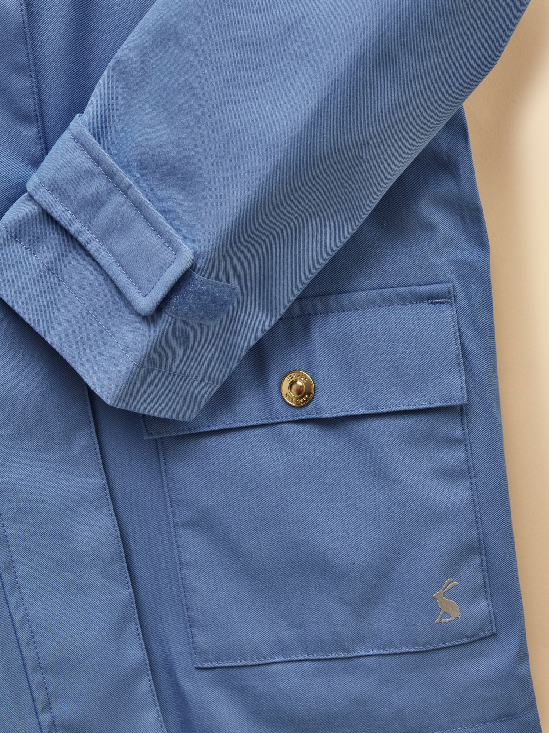 Kids' Port-Mini Blue Waterproof Raincoat With Hood - Image 6 of 6
