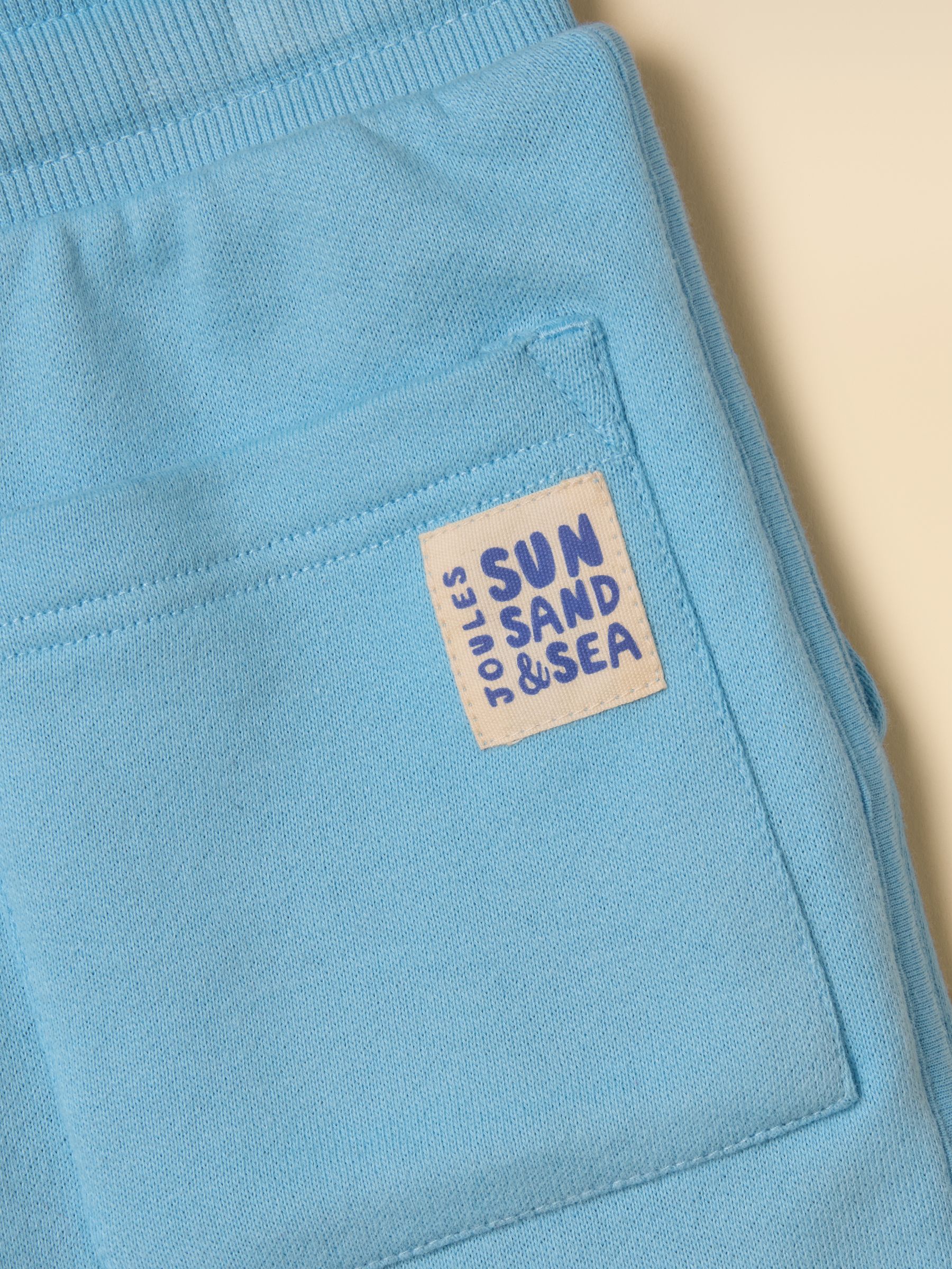 Kids' Sundaze Blue Loopback Sweat Shorts - Image 5 of 5