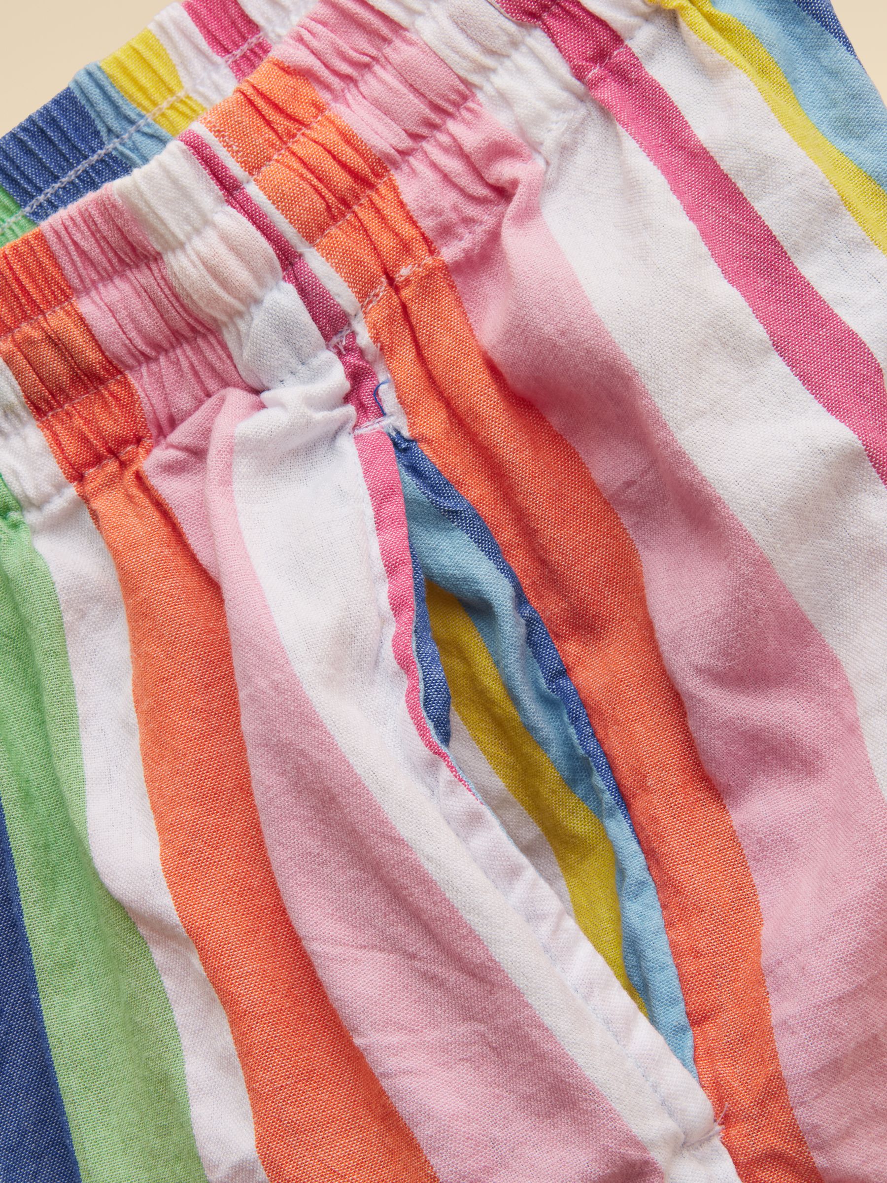 Girls' Amara Multi Striped Woven Shorts - Image 6 of 6