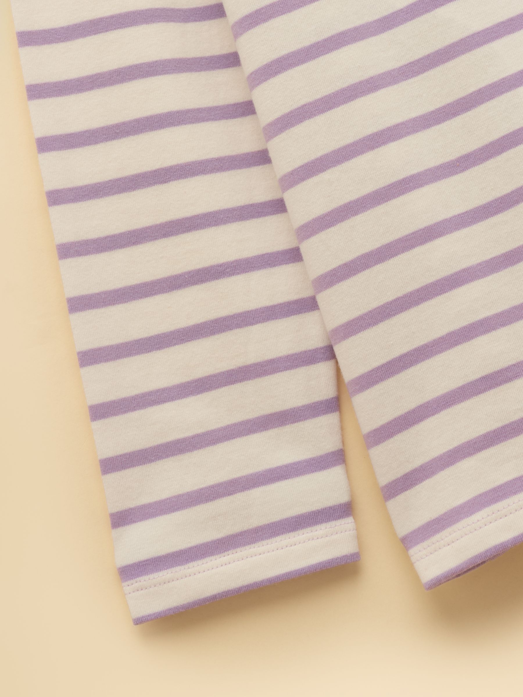 Girls' Ava Purple Horse Applique Long Sleeve Top - Image 4 of 5