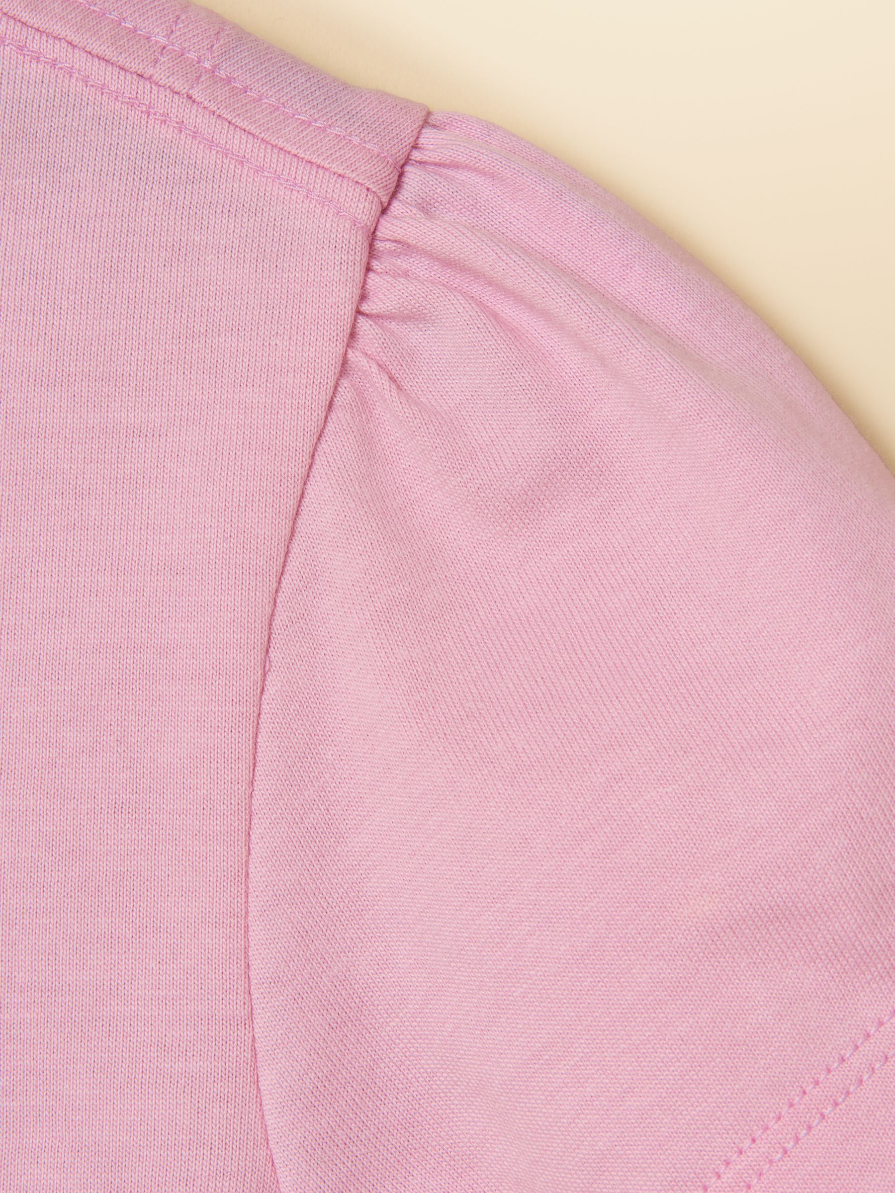 Girls' Let's Go Pink Cotton Short Sleeve T-Shirt - Image 4 of 5