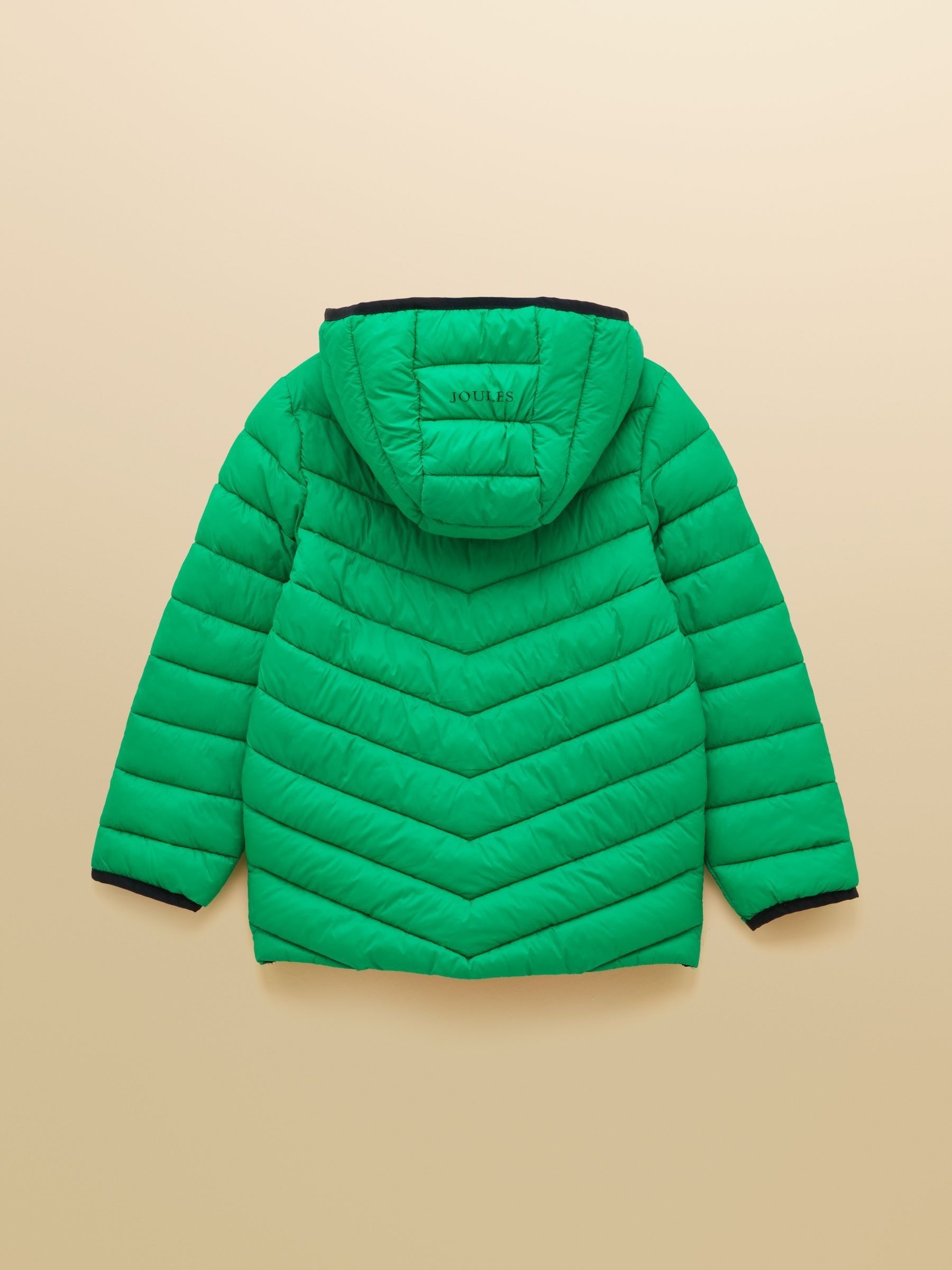 Kids' Cairn Bright Green Showerproof Padded Coat - Image 2 of 5