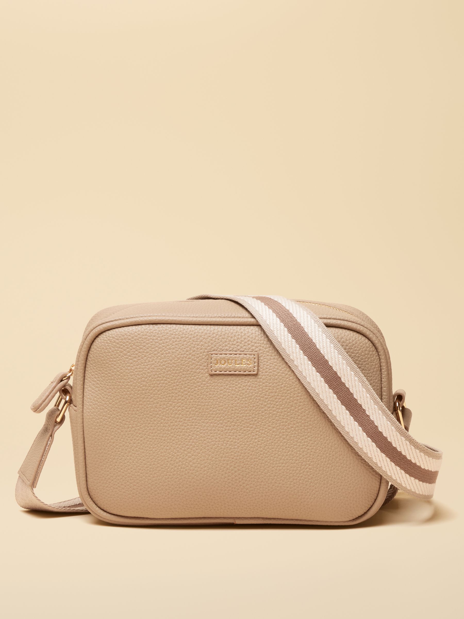 Trent Neutral Adjustable Cross Body Bag - Image 1 of 9