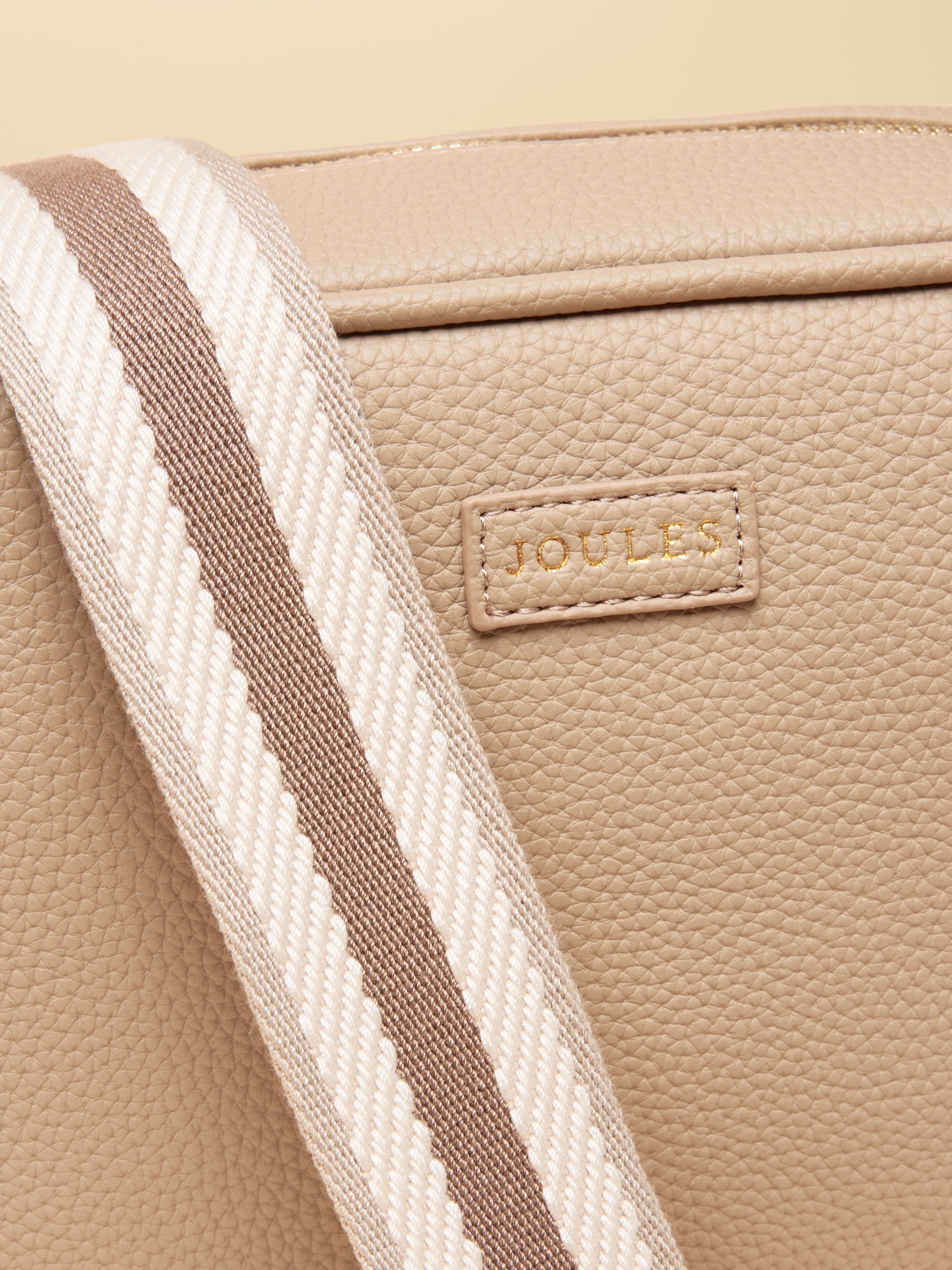 Trent Neutral Adjustable Cross Body Bag - Image 8 of 9