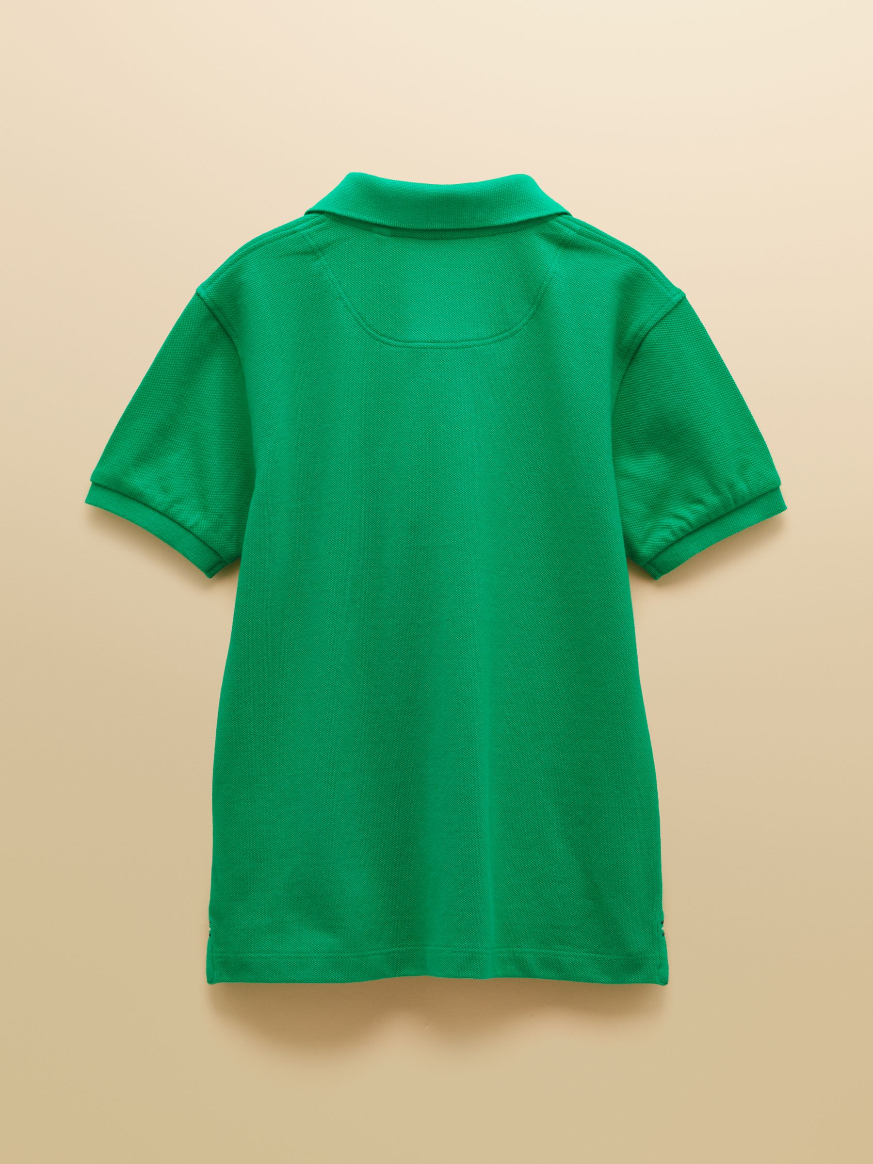 Boys' Woody Green Short Sleeve Cotton Polo Shirt - Image 2 of 5