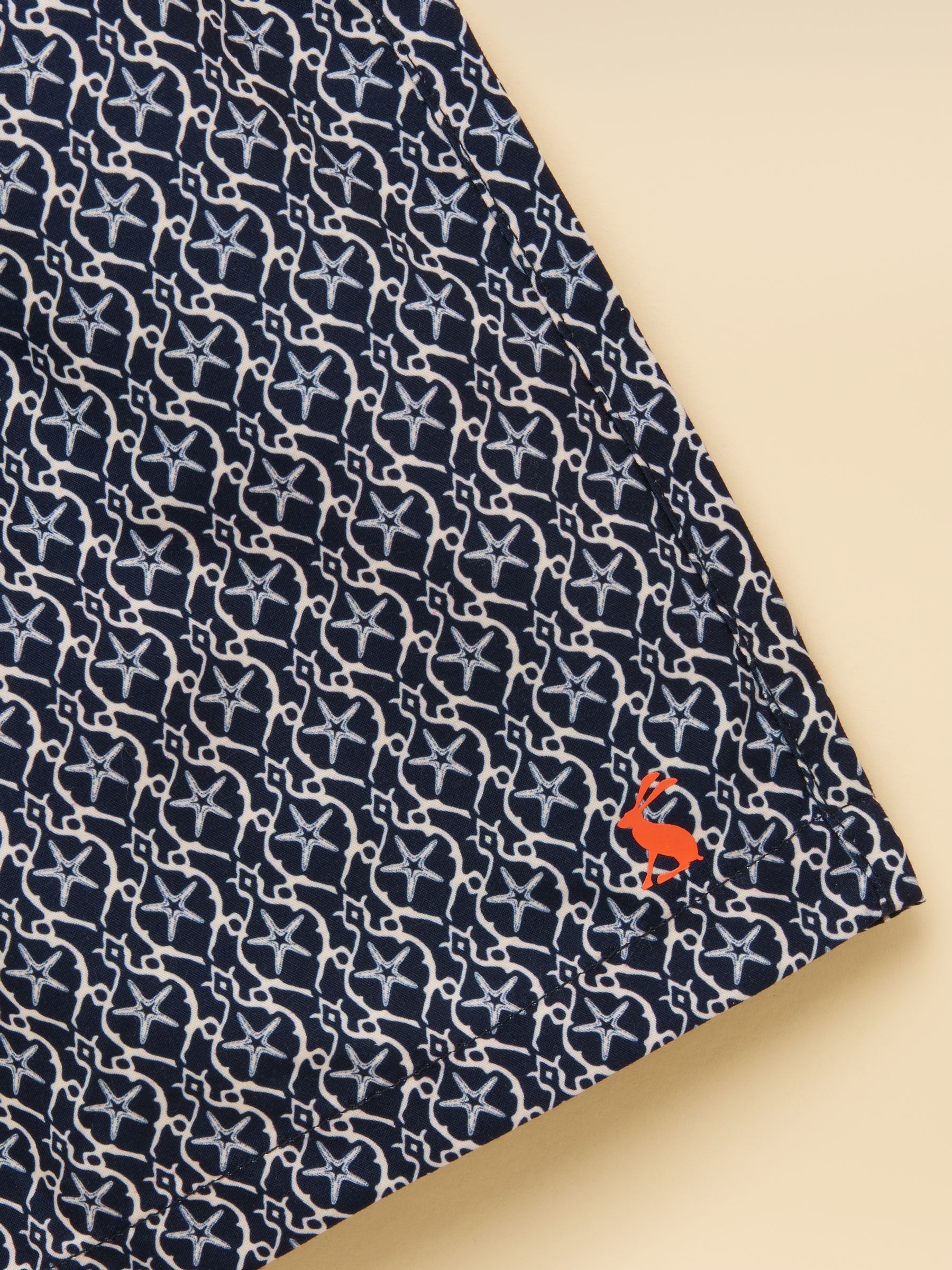 Boys' Ocean Black & White Printed Swim Shorts - Image 4 of 4