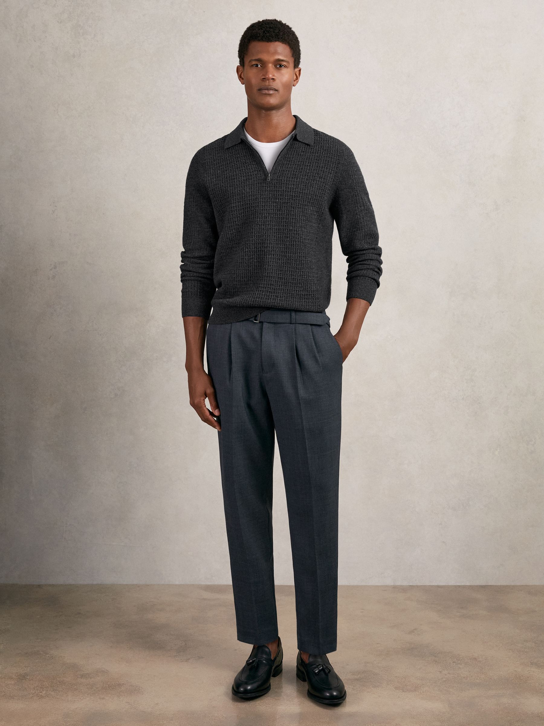 トップス DAIRIKU Half Zip Polo Knit Half Zip Polo Knit (20SS K-3) | DAIRIKU / トップス (MEN) | DAIRIKU