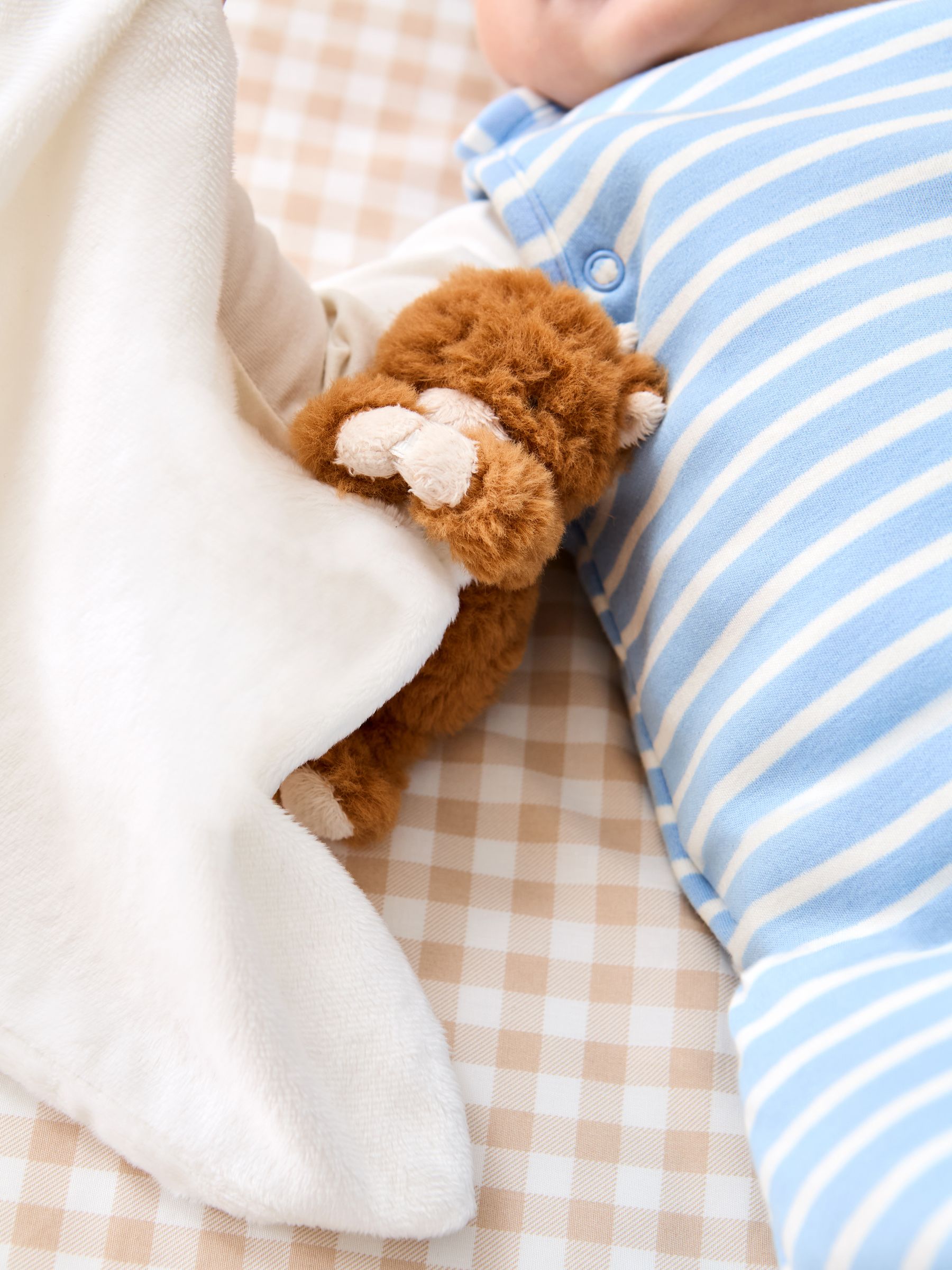 Blue Highland Cow Appliqué 2.5 tog Baby Sleeping Bag - Image 2 of 5