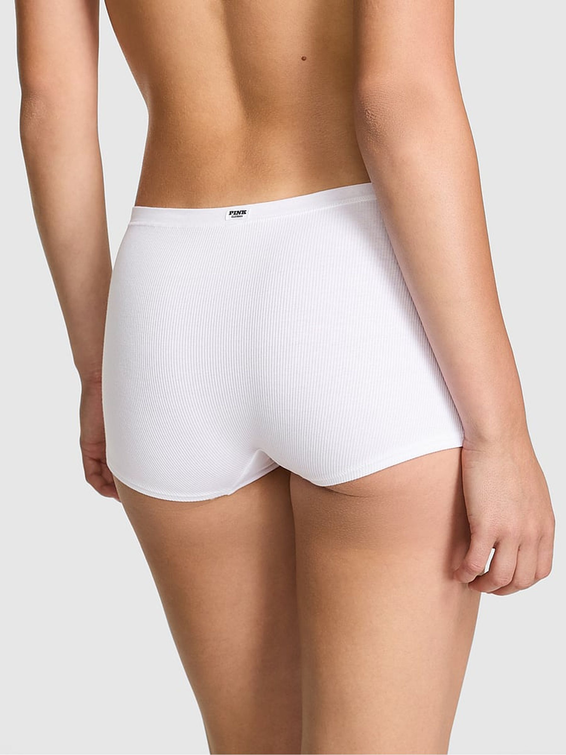White Boyshort Cotton Knickers - Image 2 of 3
