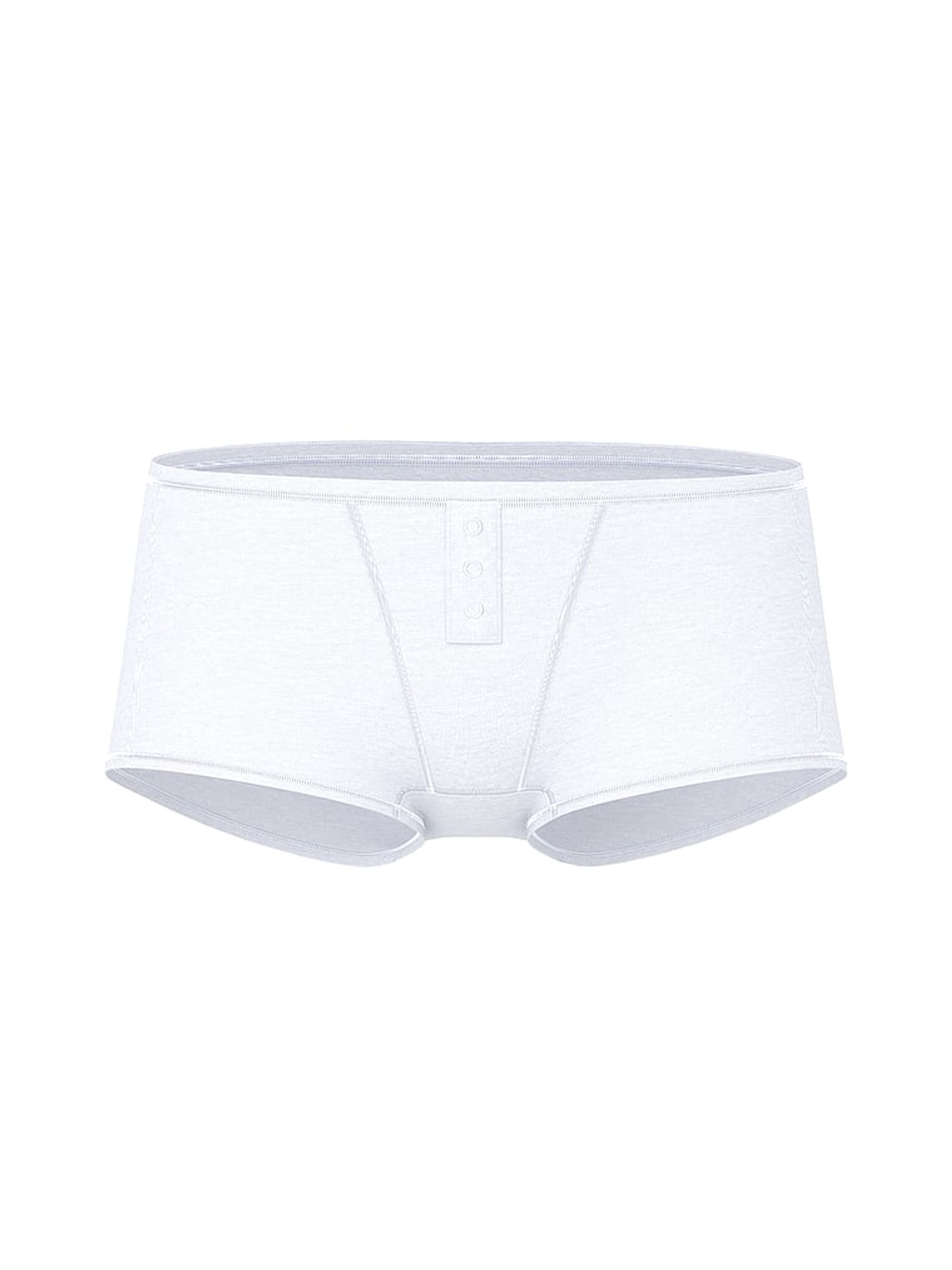 White Boyshort Cotton Knickers - Image 3 of 3