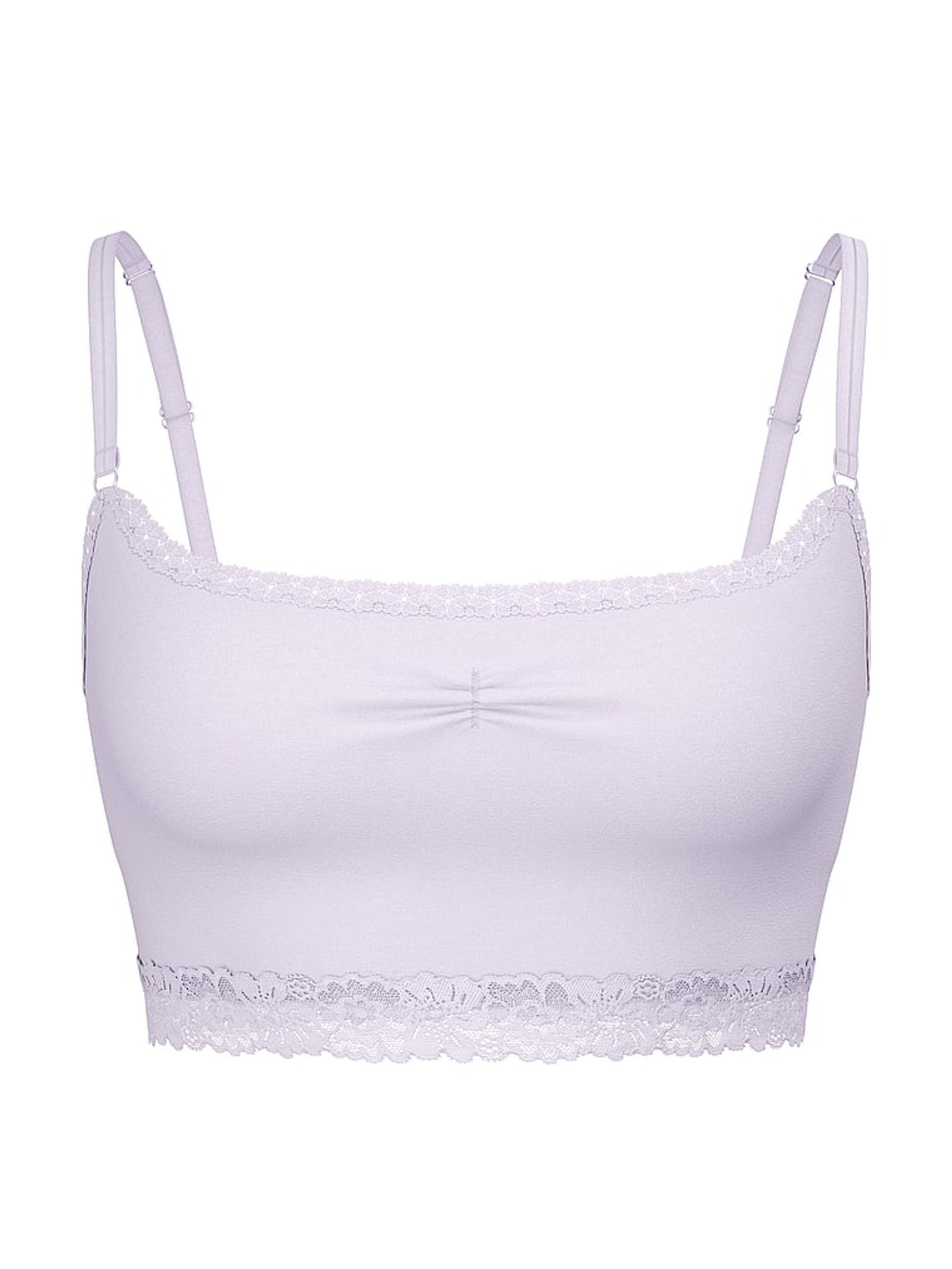 Purple Whisper Bralette Lace Trim Bralette - Image 3 of 3