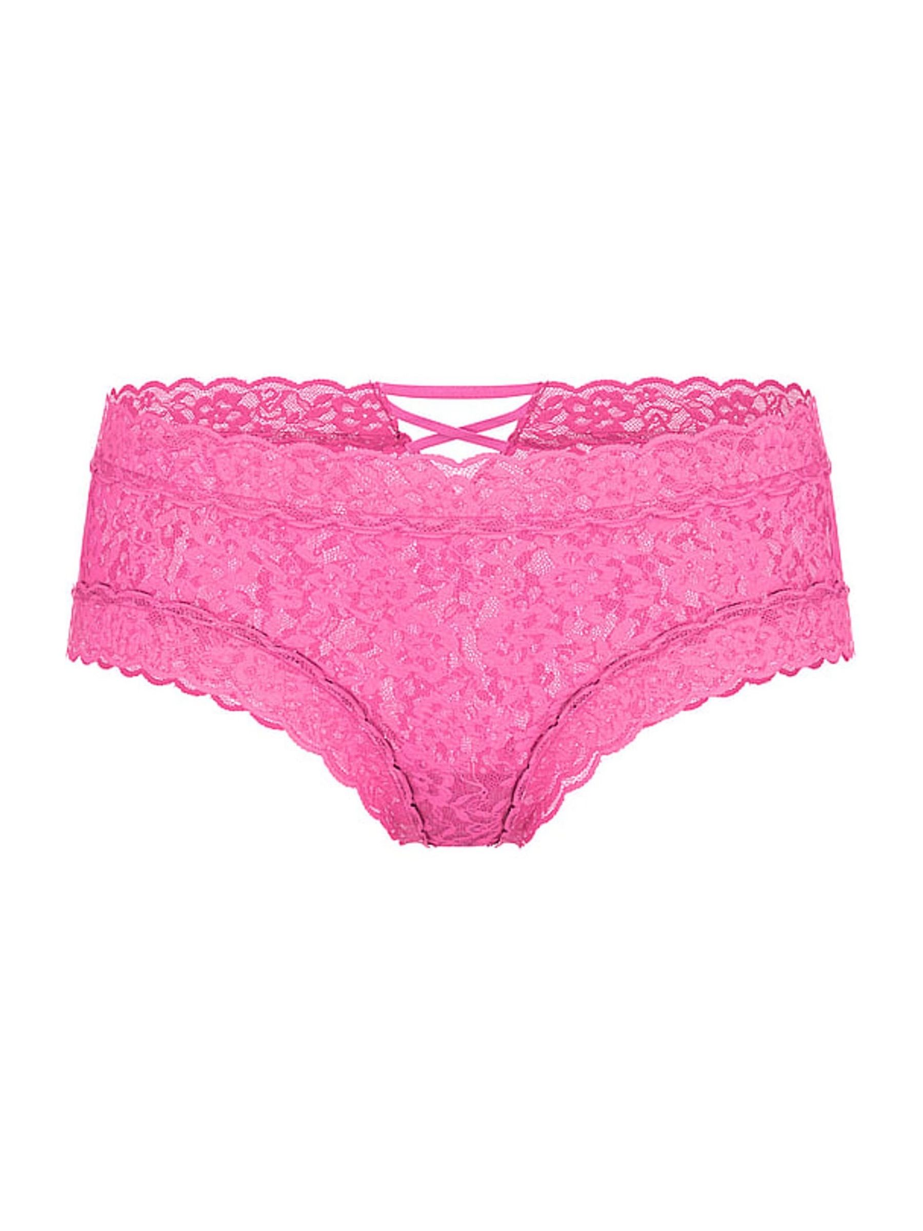 Ultra Pink Cheeky Strappy Back Knickers - Image 3 of 3