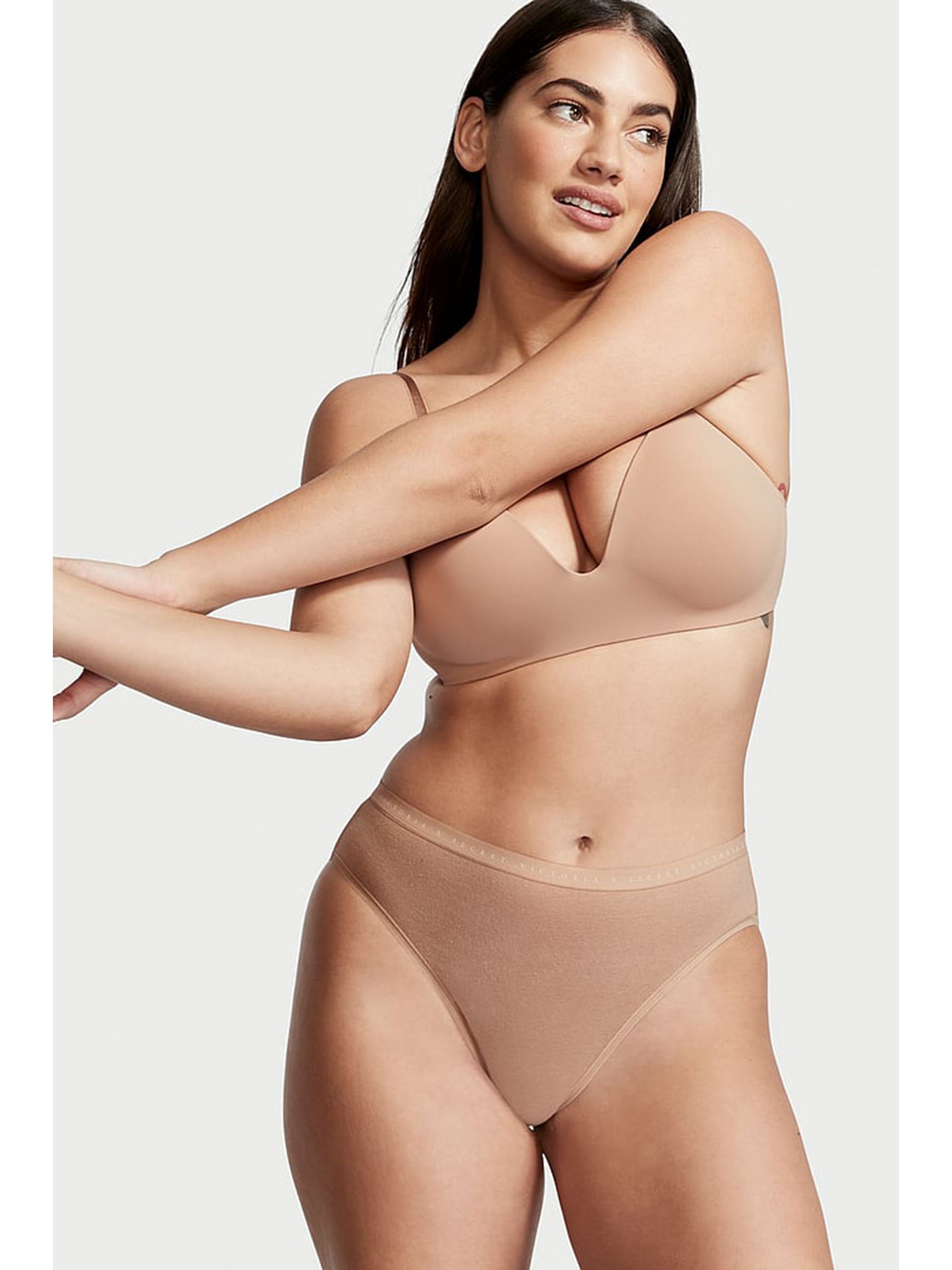 Praline Nude Brief Knickers - Image 1 of 3