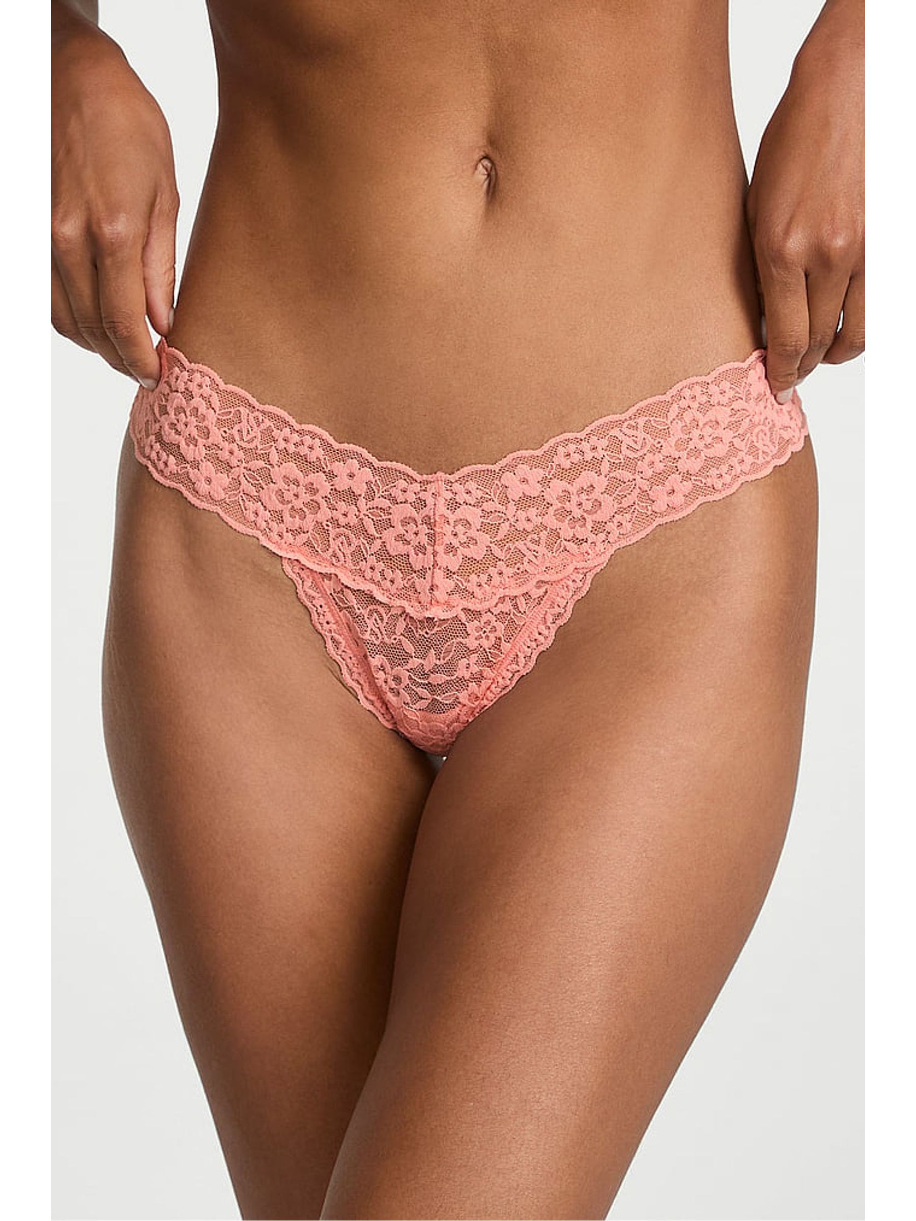 Peachy Orange Thong Strappy Back Knickers - Image 2 of 3