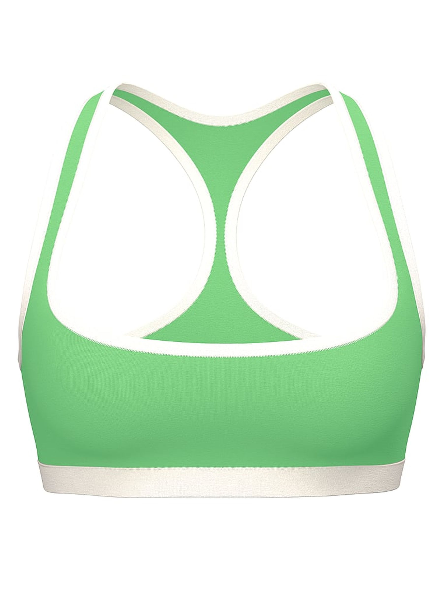 Wild Green Bralette Cotton Bralette - Image 4 of 4