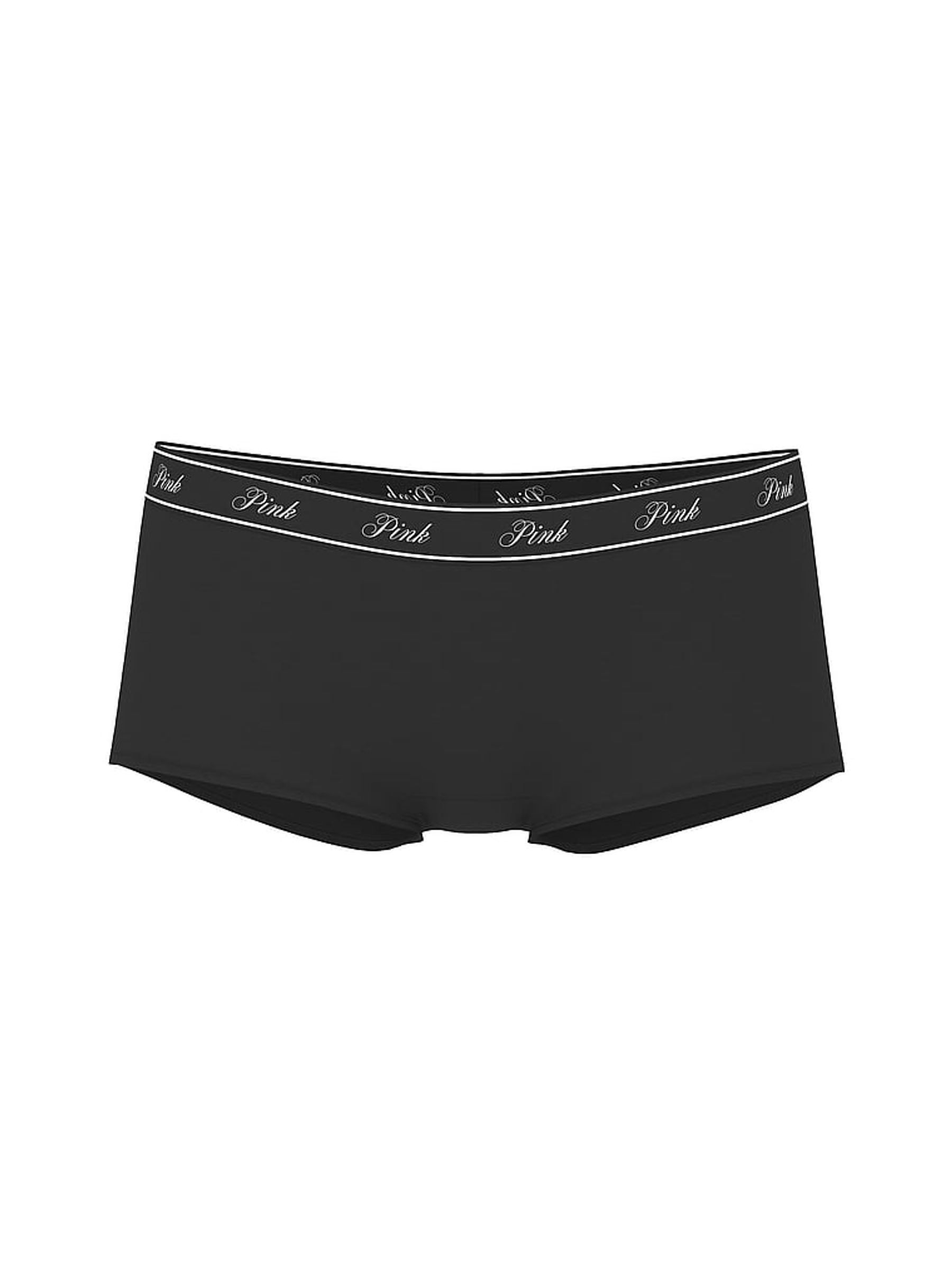 Black Cotton Logo Knickers - Image 3 of 3