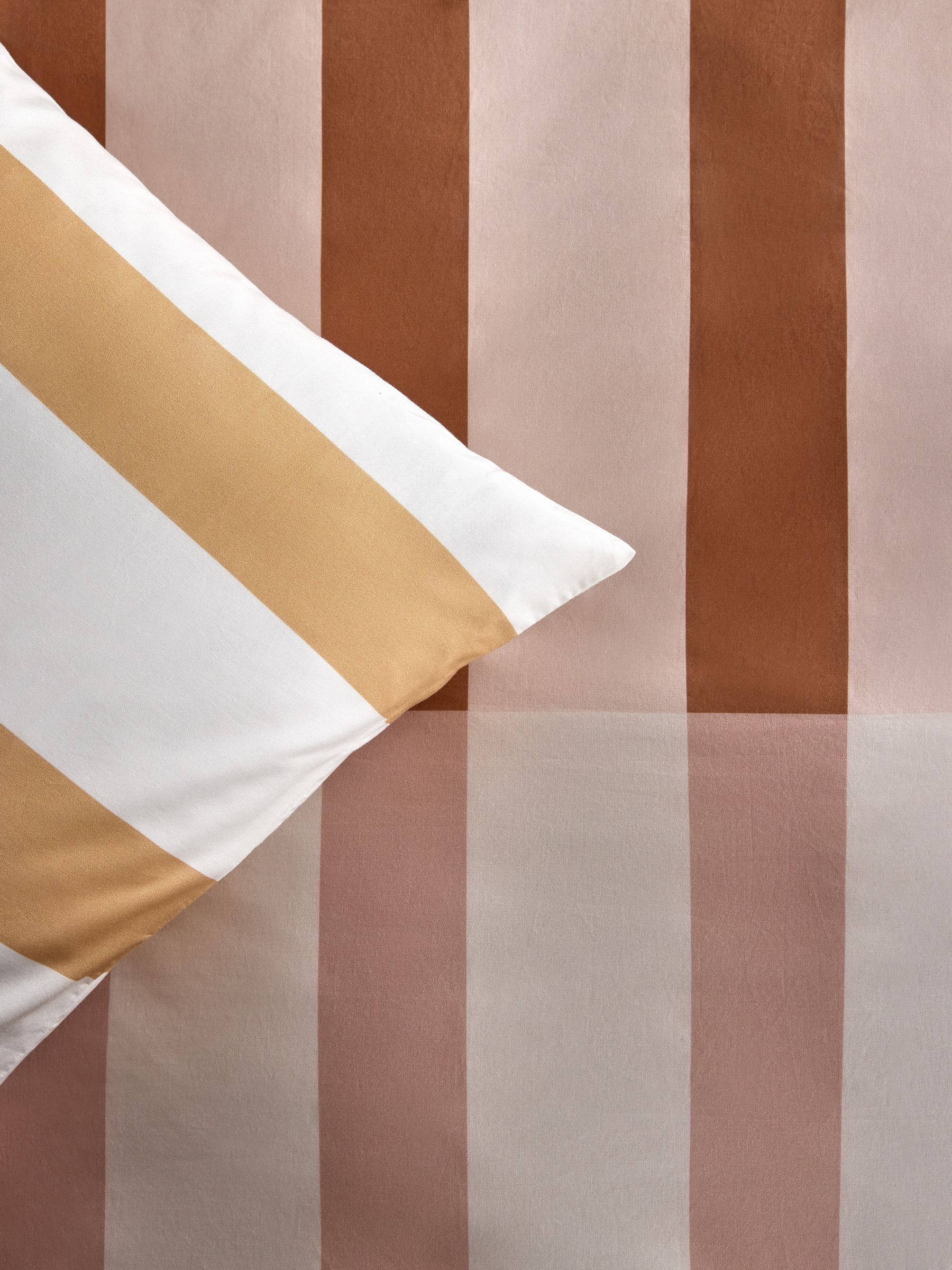 Terri 180 Thread Count Duvet Cover and Pillowcase Set in Natural - Image 2 of 4