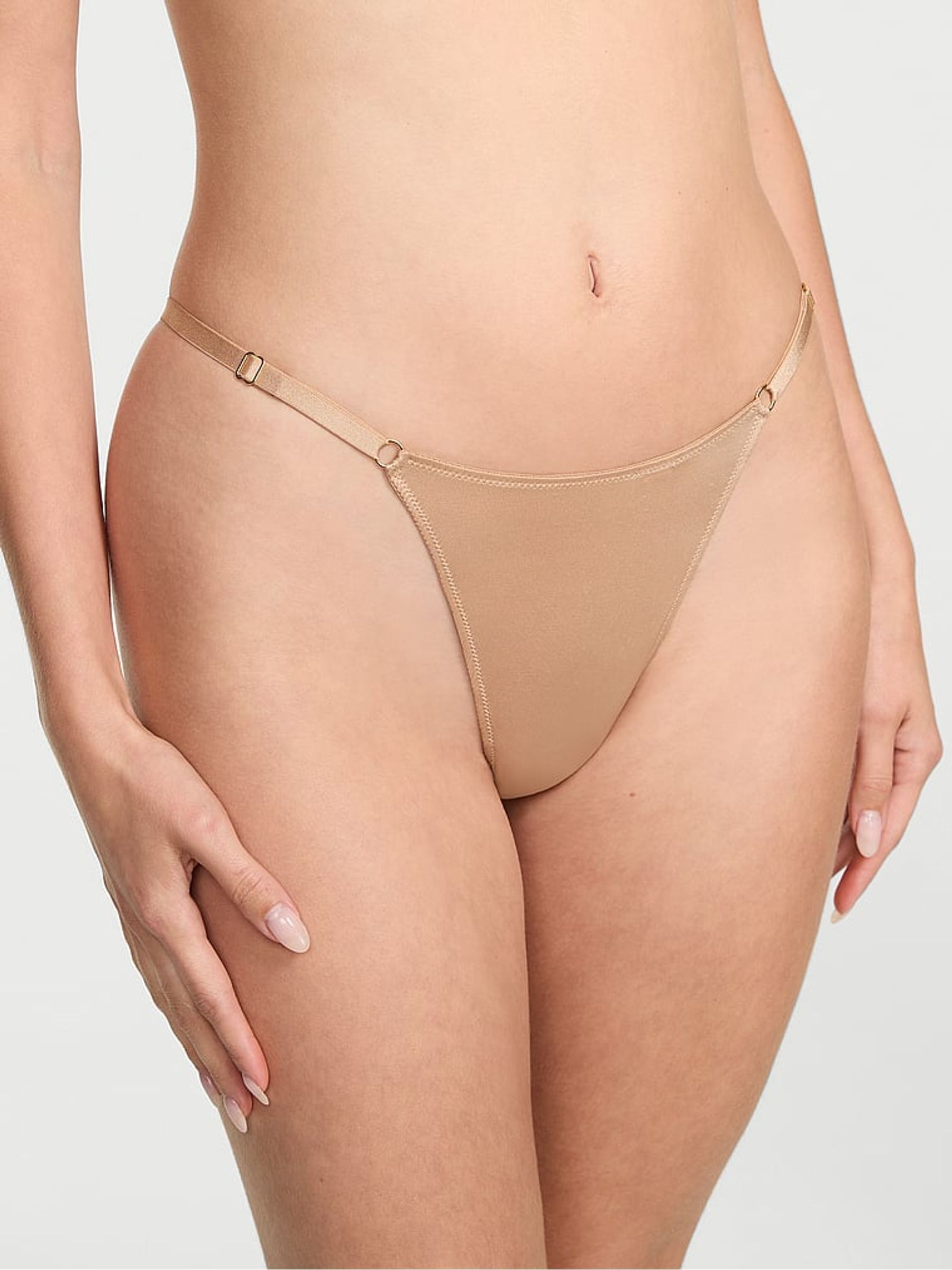Praline Nude G String Knickers - Image 1 of 3
