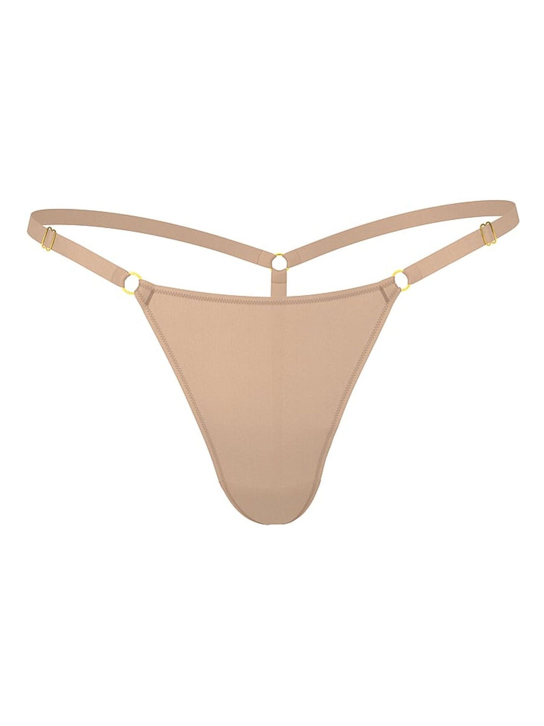 Praline Nude G String Knickers - Image 3 of 3