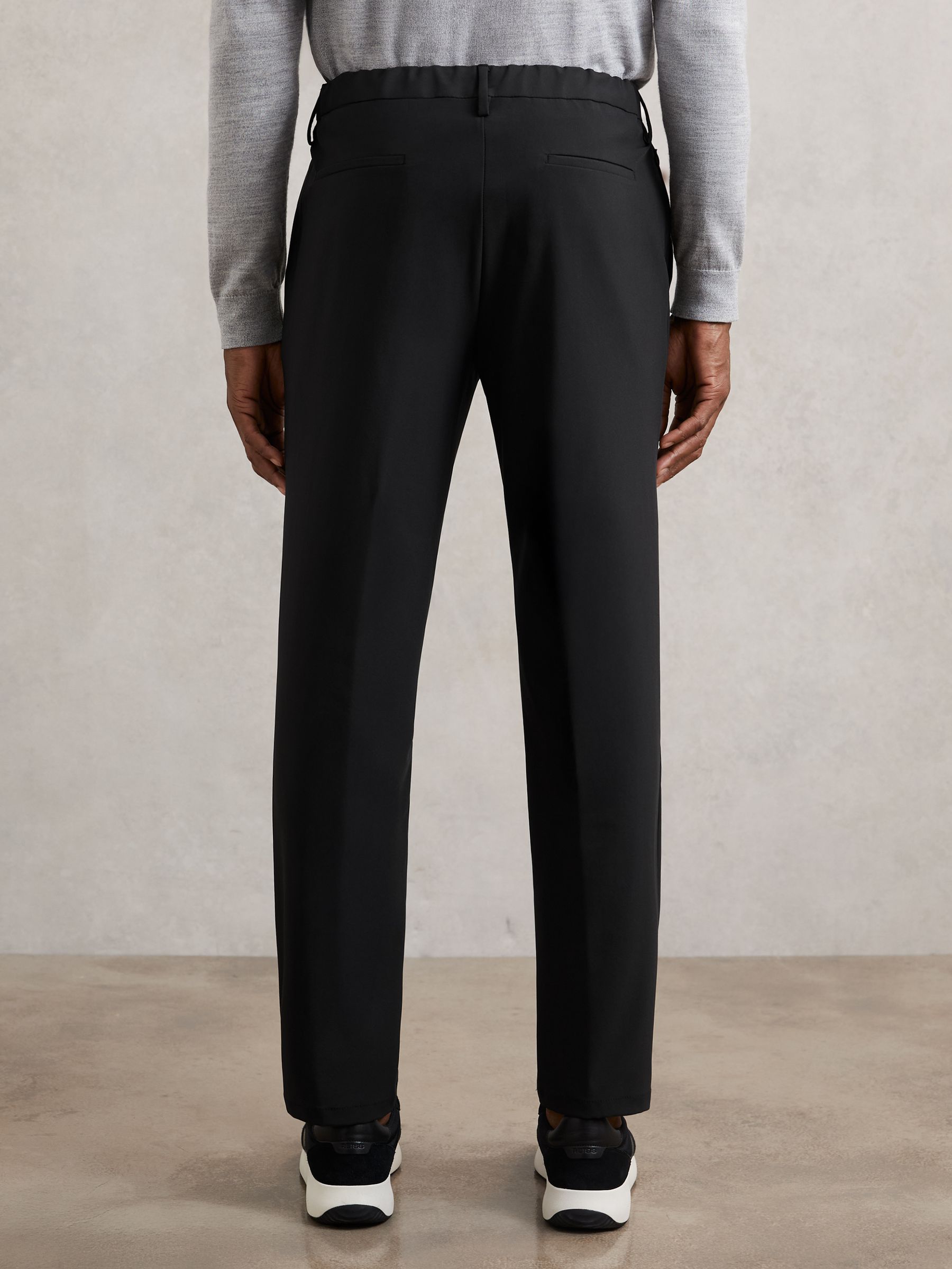 Παντελόνια Technical Ελαστικό Relaxed σε Μαύρο χρώμα - Εικόνα 5 από 6