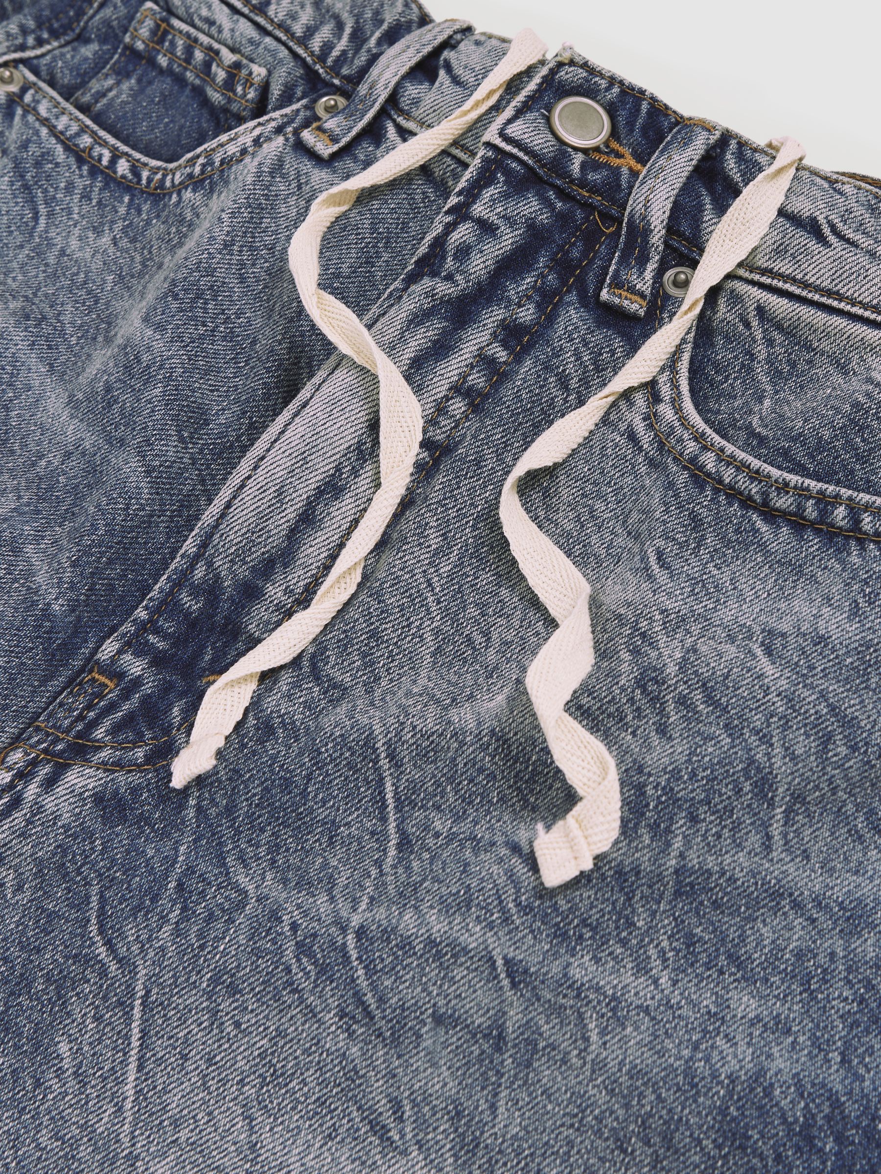 Good American Oversized Barrel Jeans in Indigo Blue - Image 6 of 6