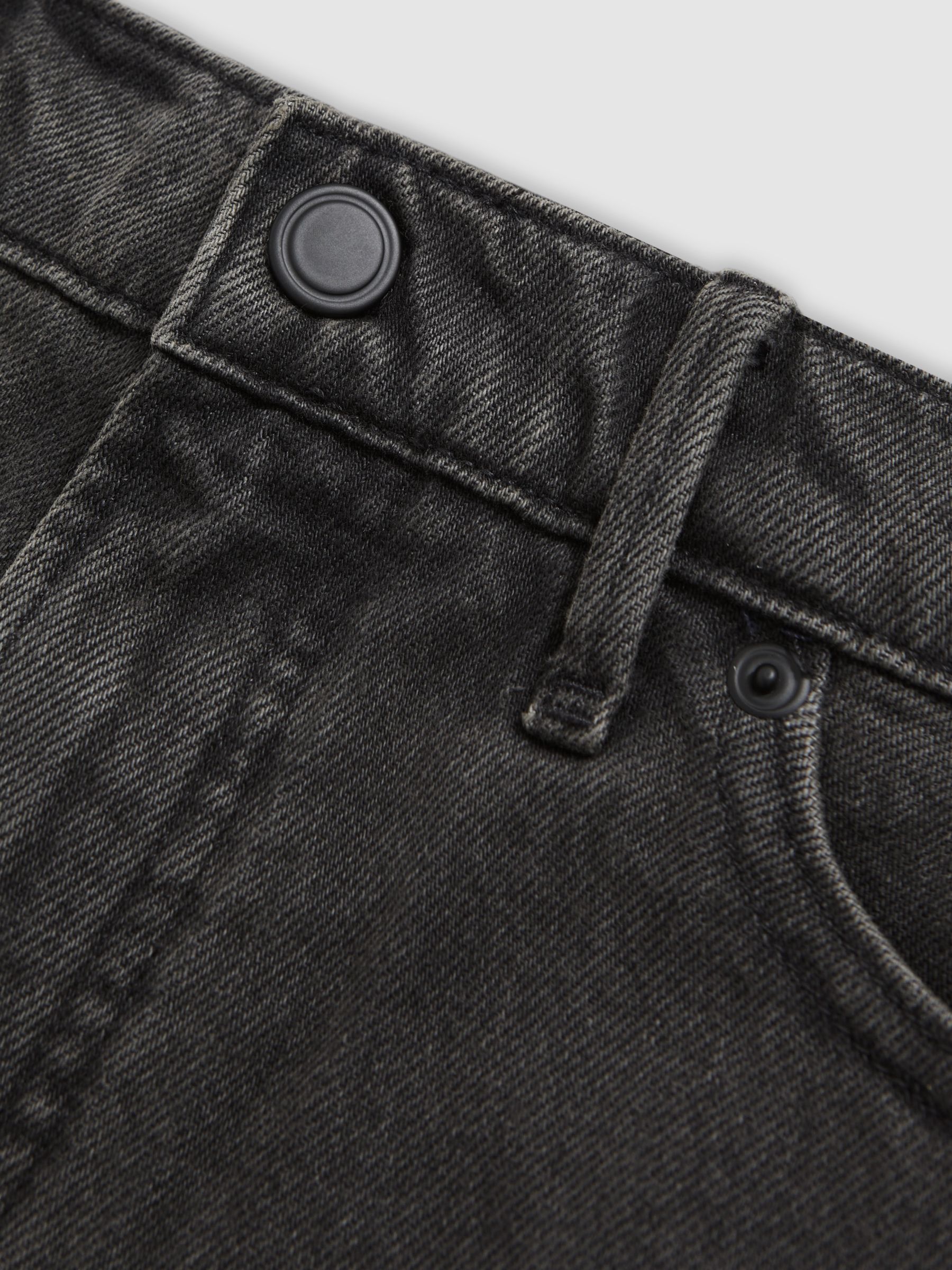 Good American Denim Barrel Shorts in Black - image 4