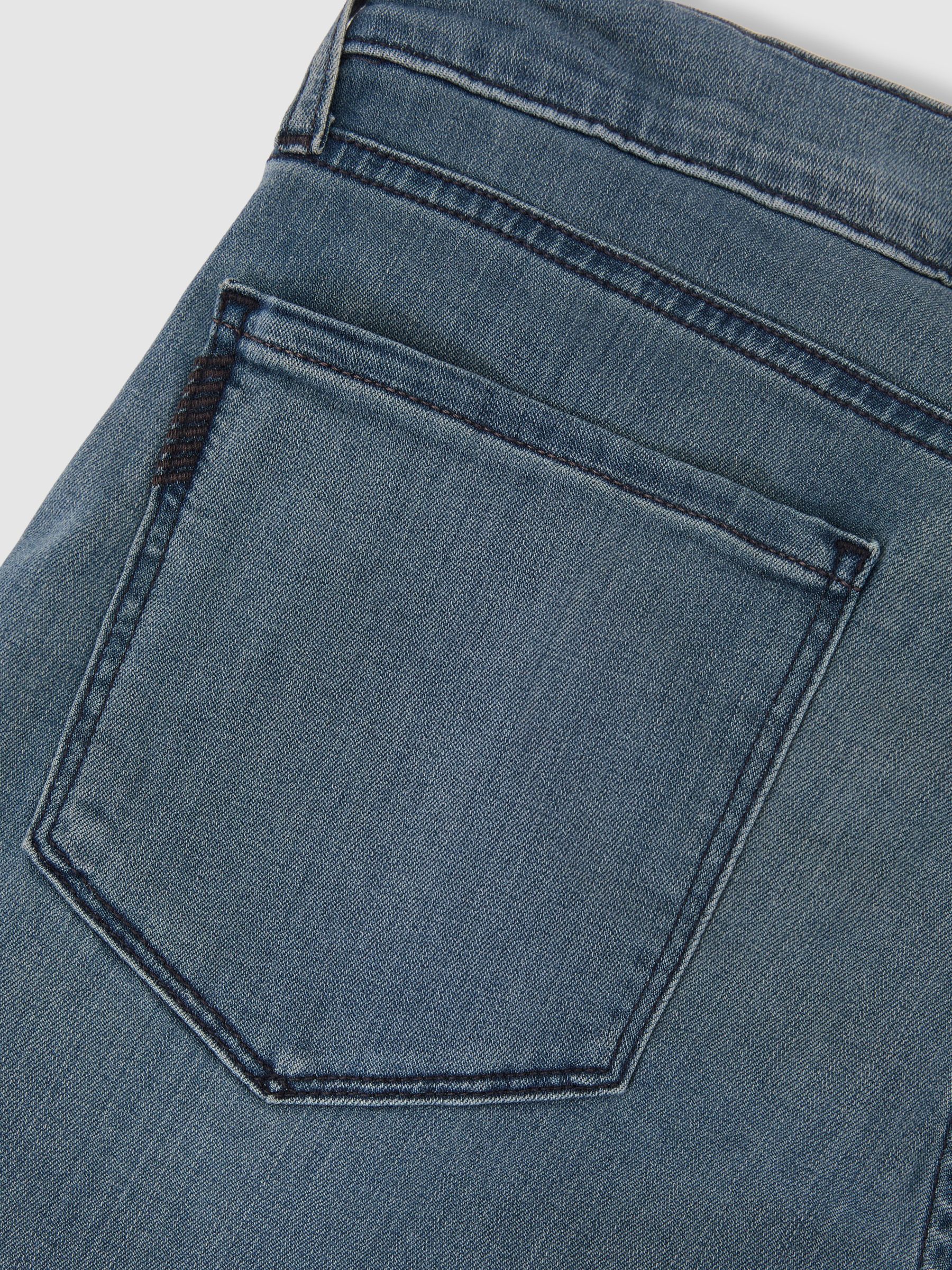 Paige Federal Jeans in Mid Blue - Image 2 of 2